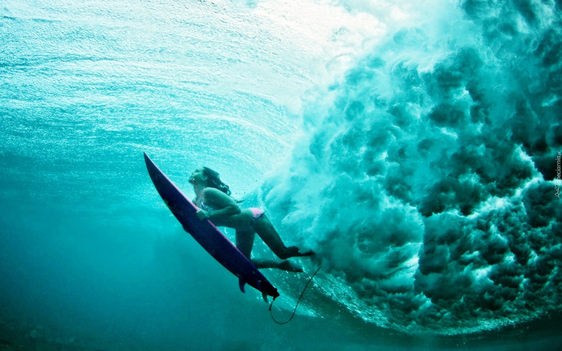 Surfing, Kobieta