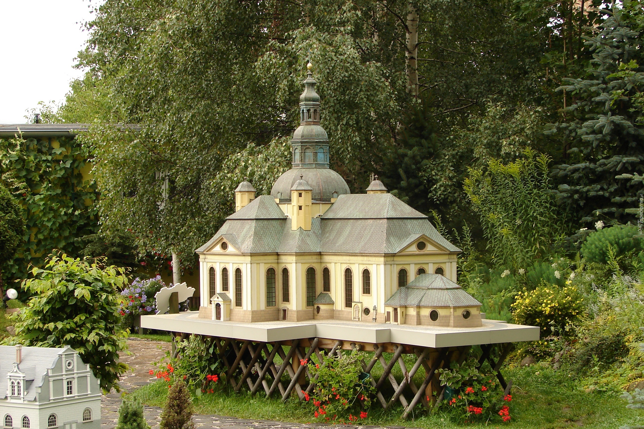 Park, Miniatur, Kowary, Kościół