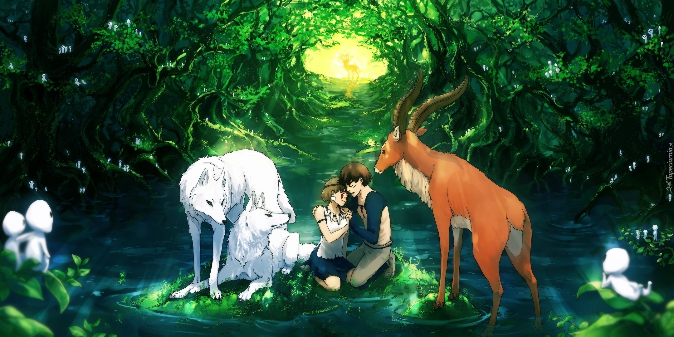 Mononoke Hime, Manga, Anime