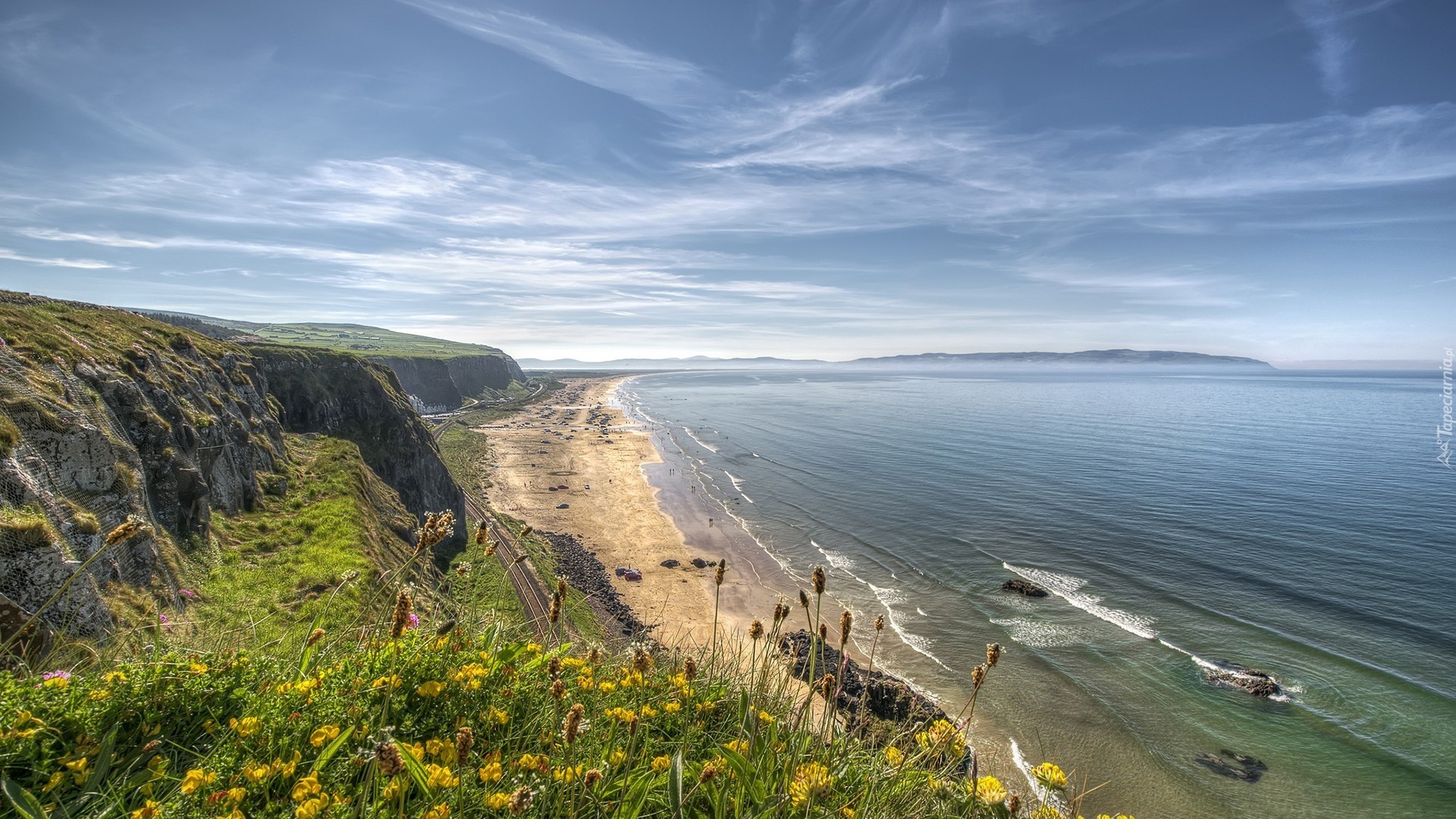 Morze, Plaża, Niebo, Wybrzeże