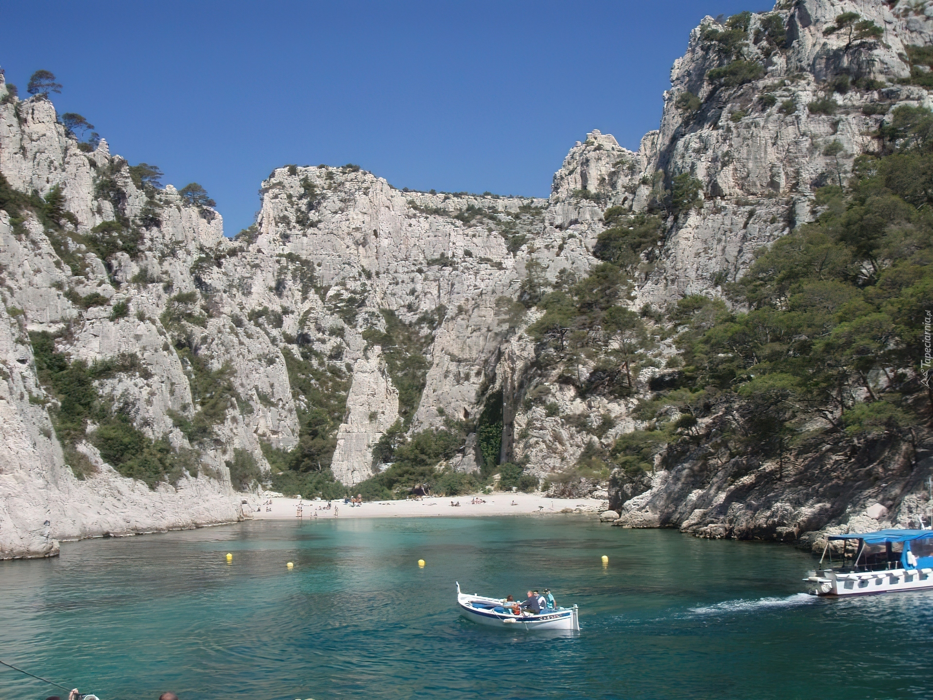 Francja, Cassis, Calanque En Vau