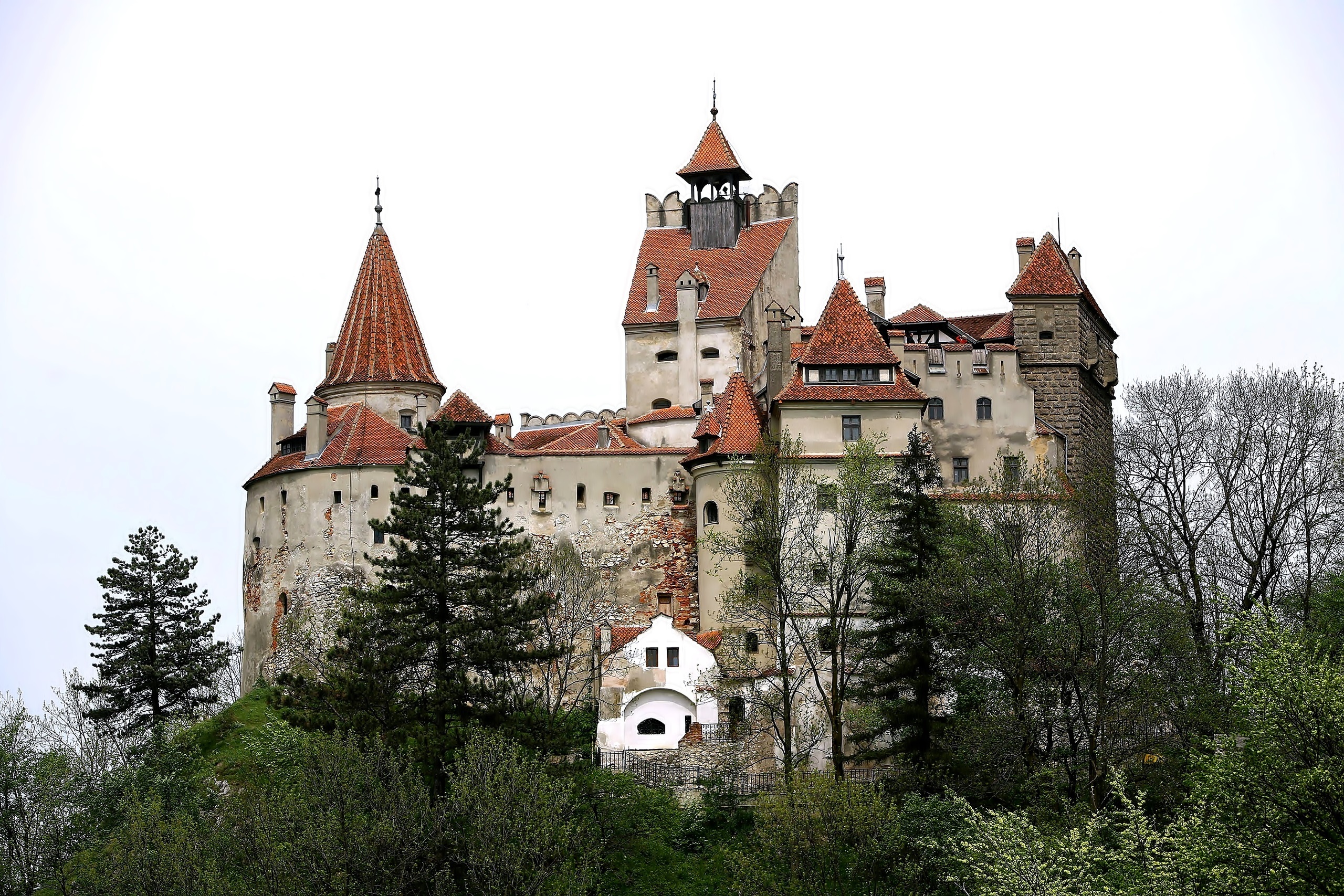 Zamek w Branie, Castelul Bran, Miejscowość Bran, Rumunia