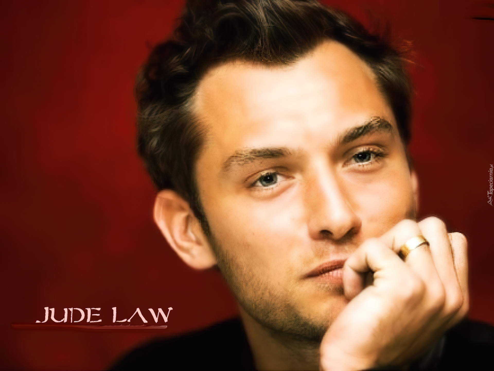 Jude Law,niebieskie oczy