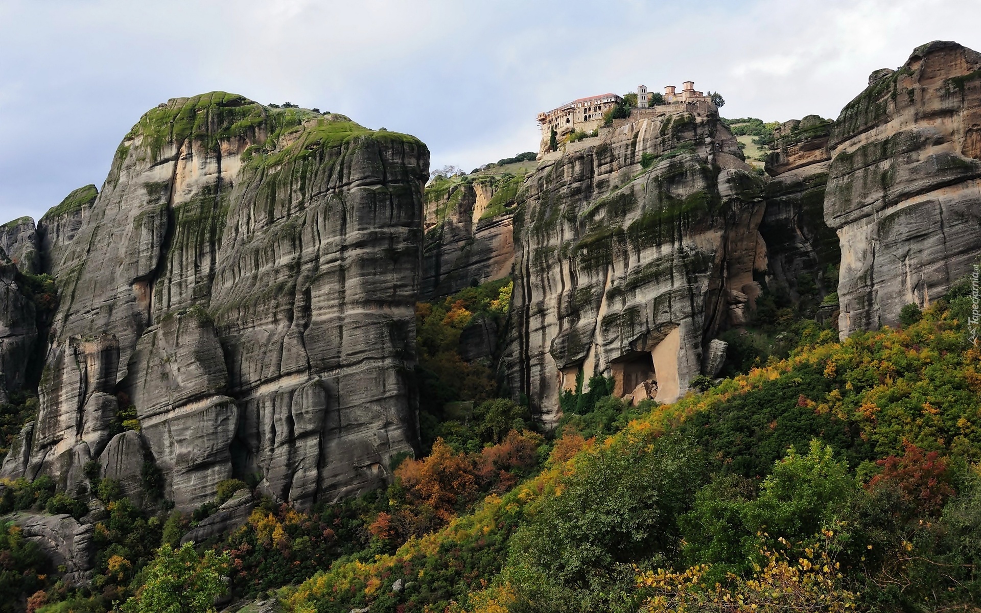 Góry, Las, Dom, Klasztor