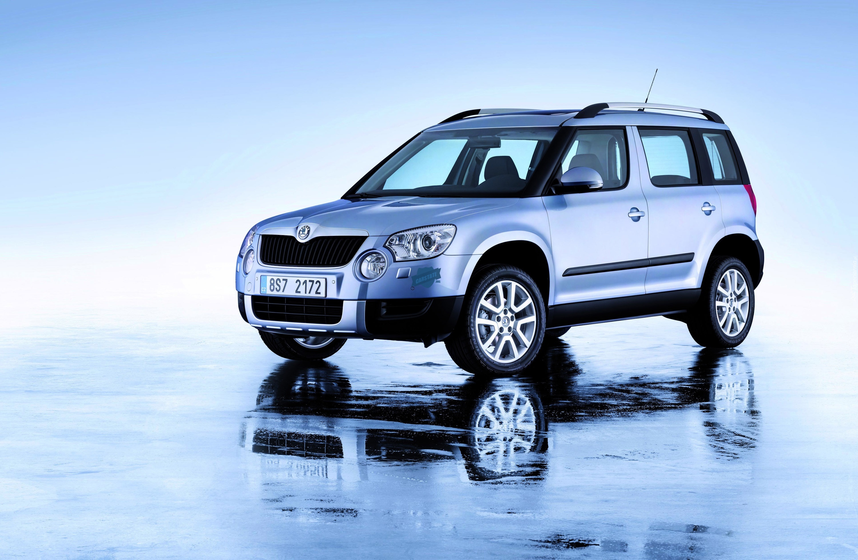 Srebrna, Skoda, Yeti