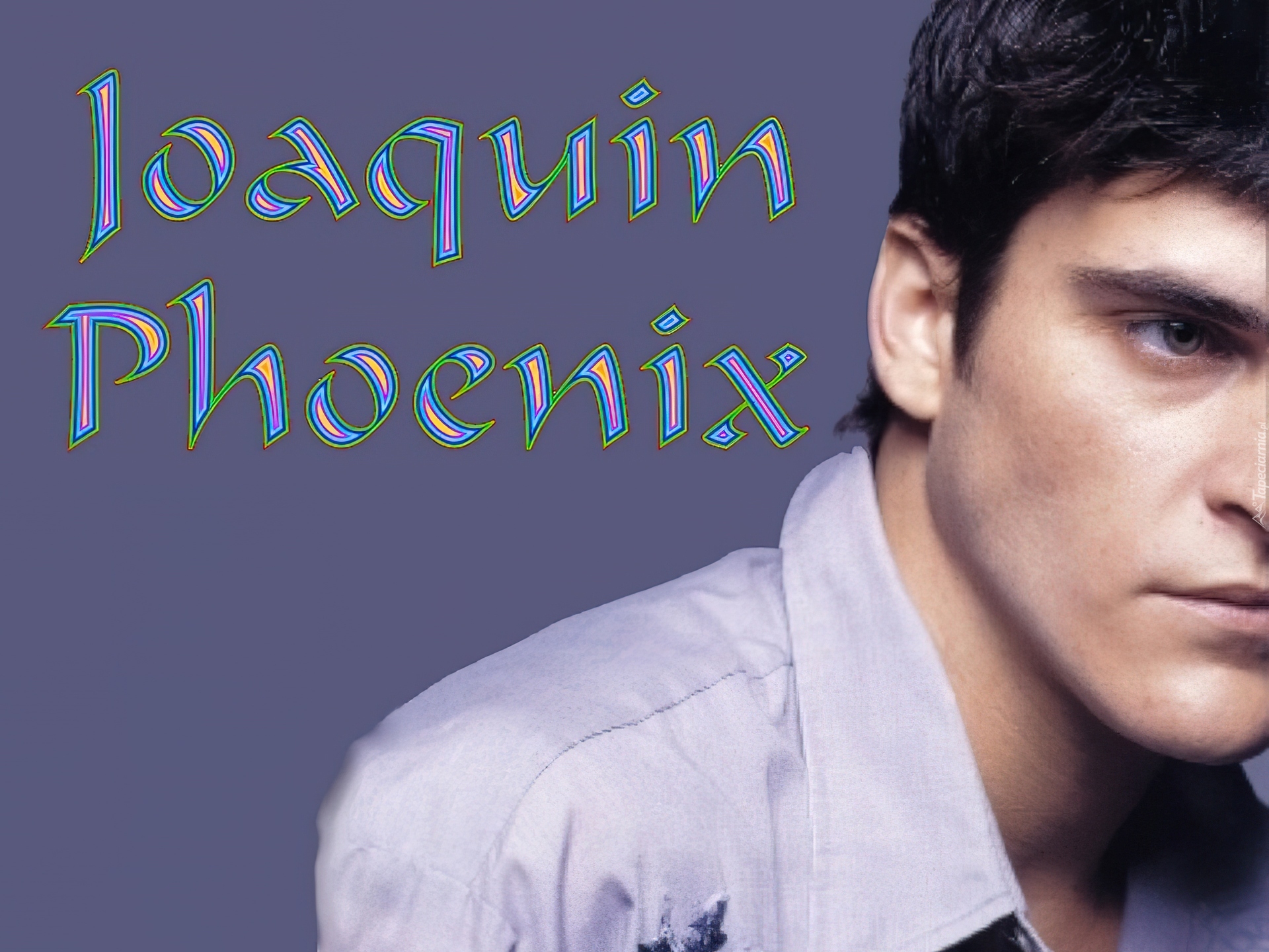 Joaquin Phoenix,ciemne włosy