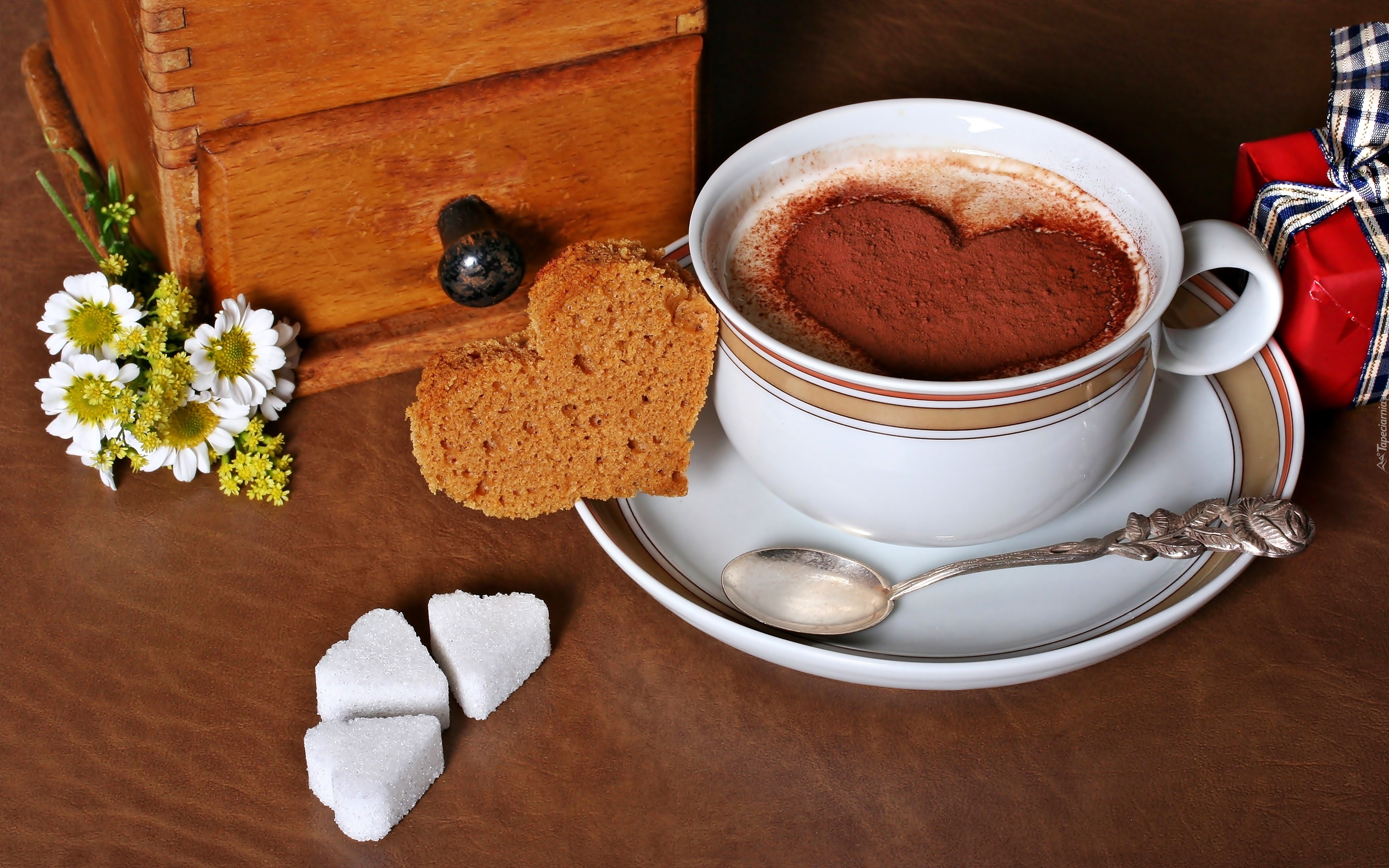 Kawa, Cappuccino, Ciasteczko