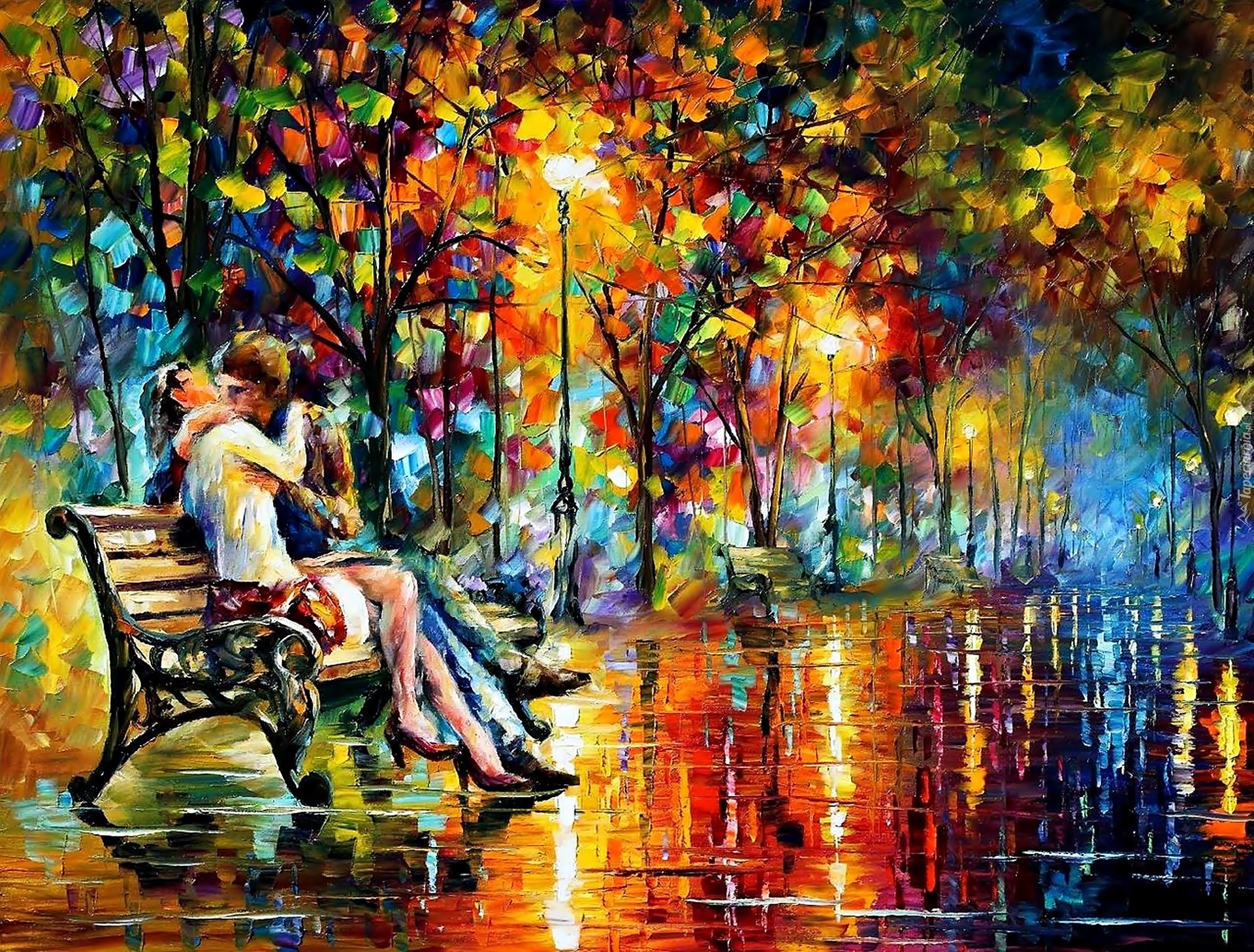 Leonid, Afremov, Zakochani