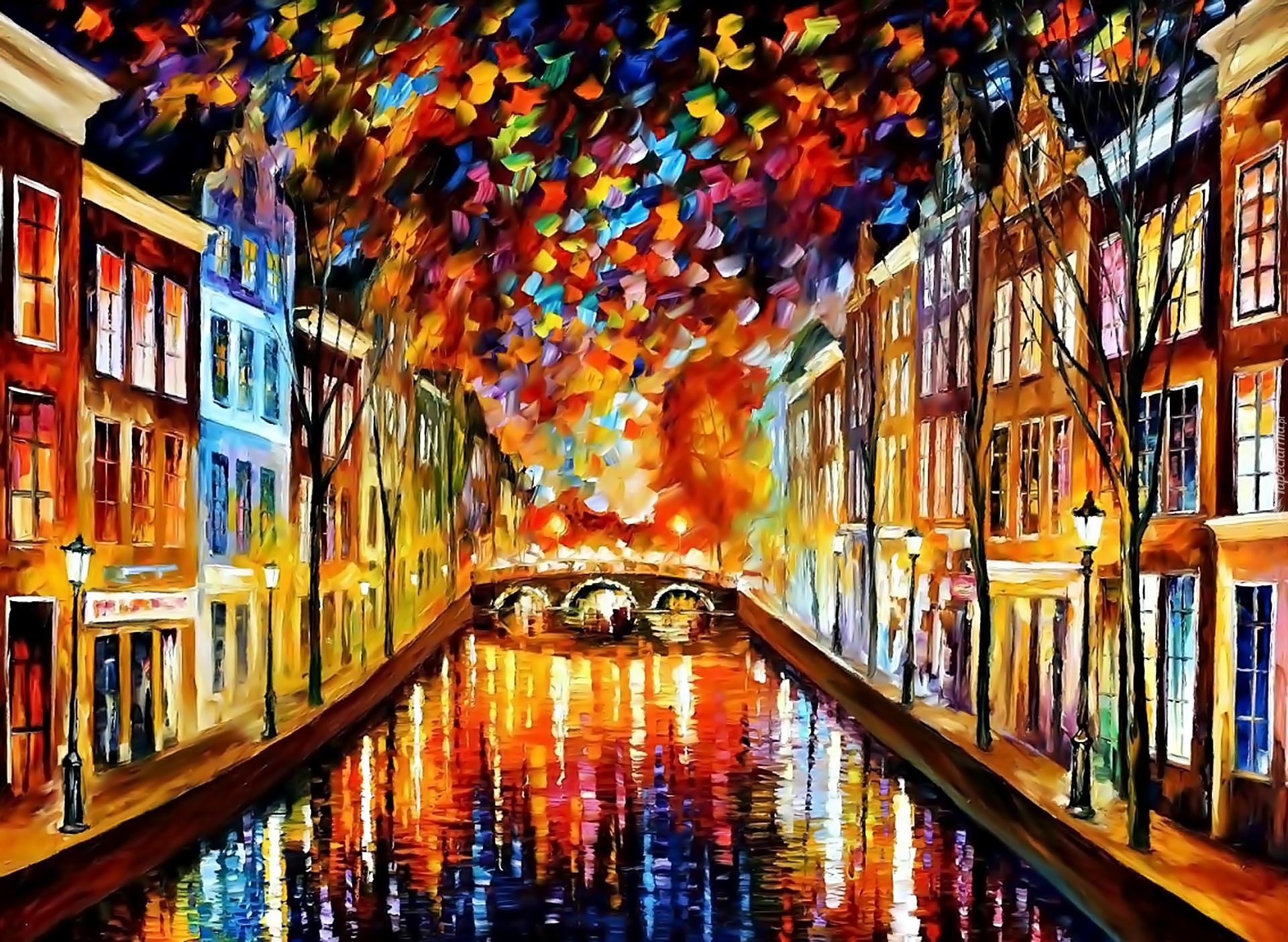 Leonid, Afremov, Noc, Amsterdam