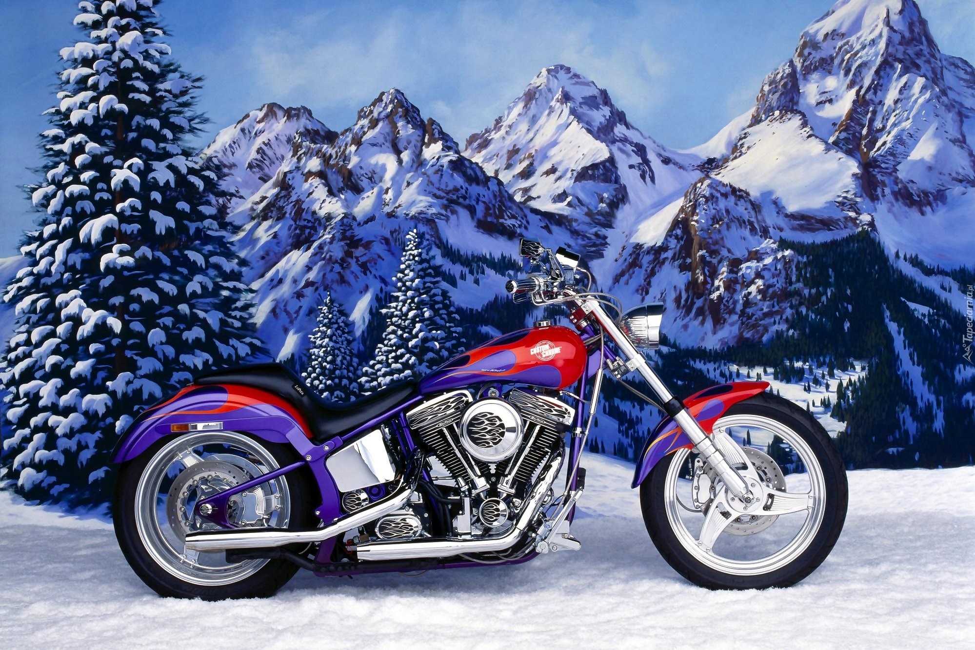 Harley-Davidson, Zima, Góry