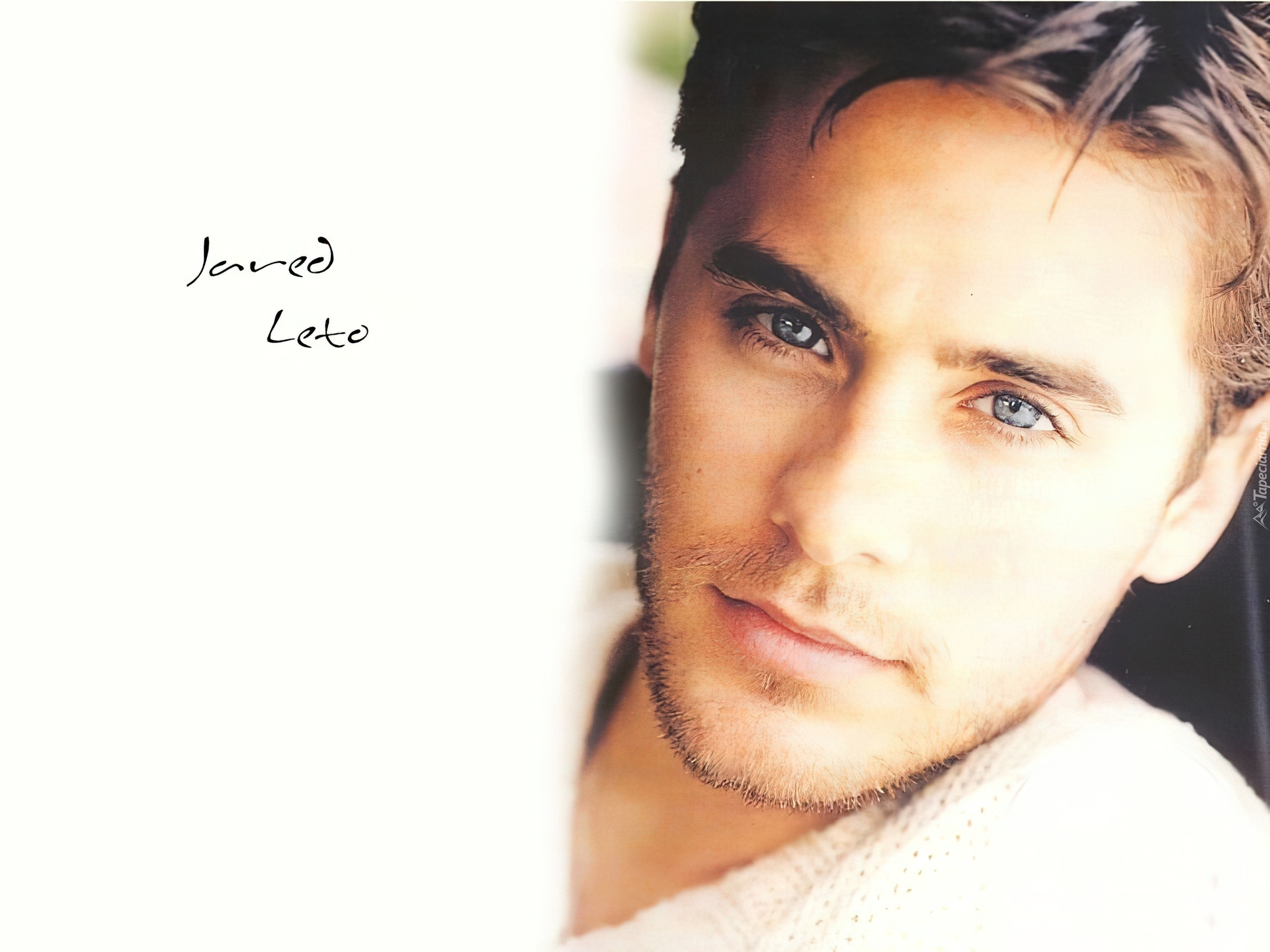 Jared Leto,niebieskie oczy