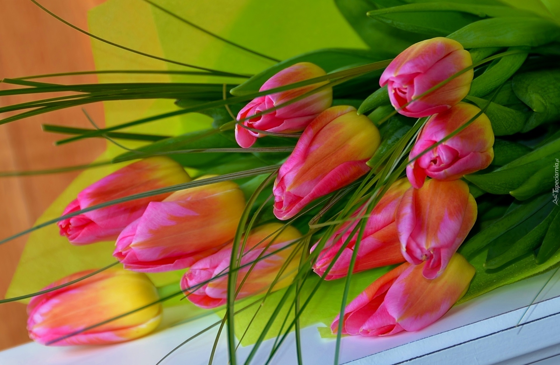 Tulipany, Bukiet