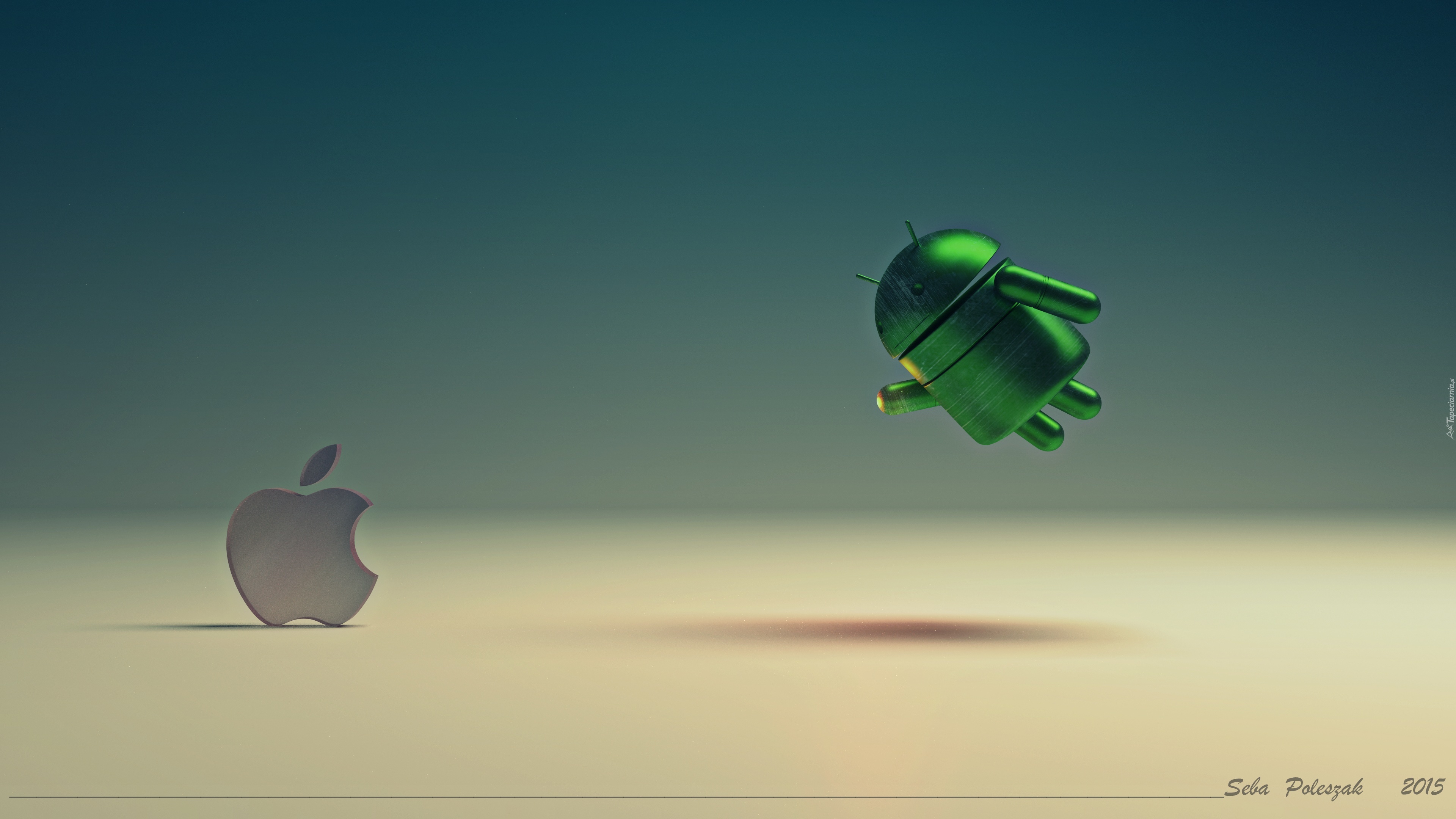 Android, Apple, 3D