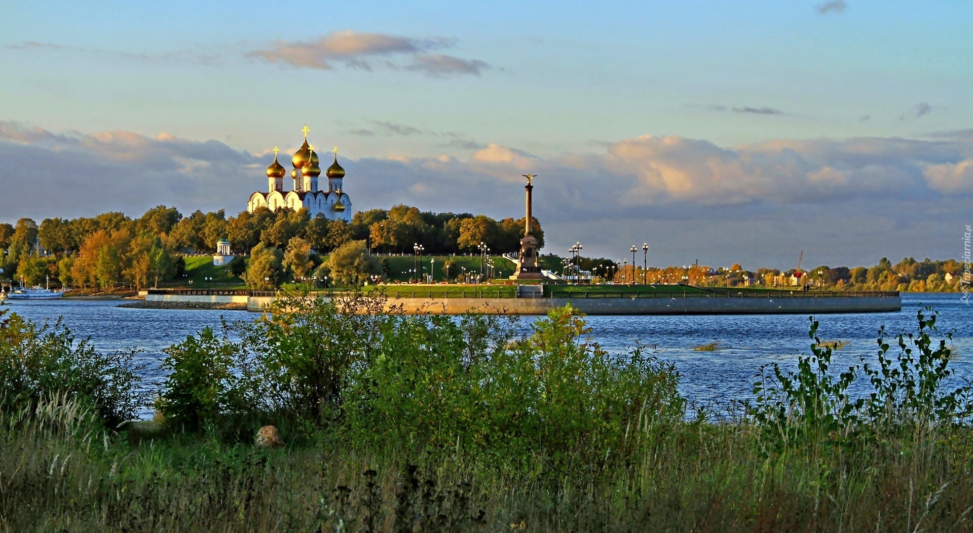 Rzeka, Cerkiew, Drzewa