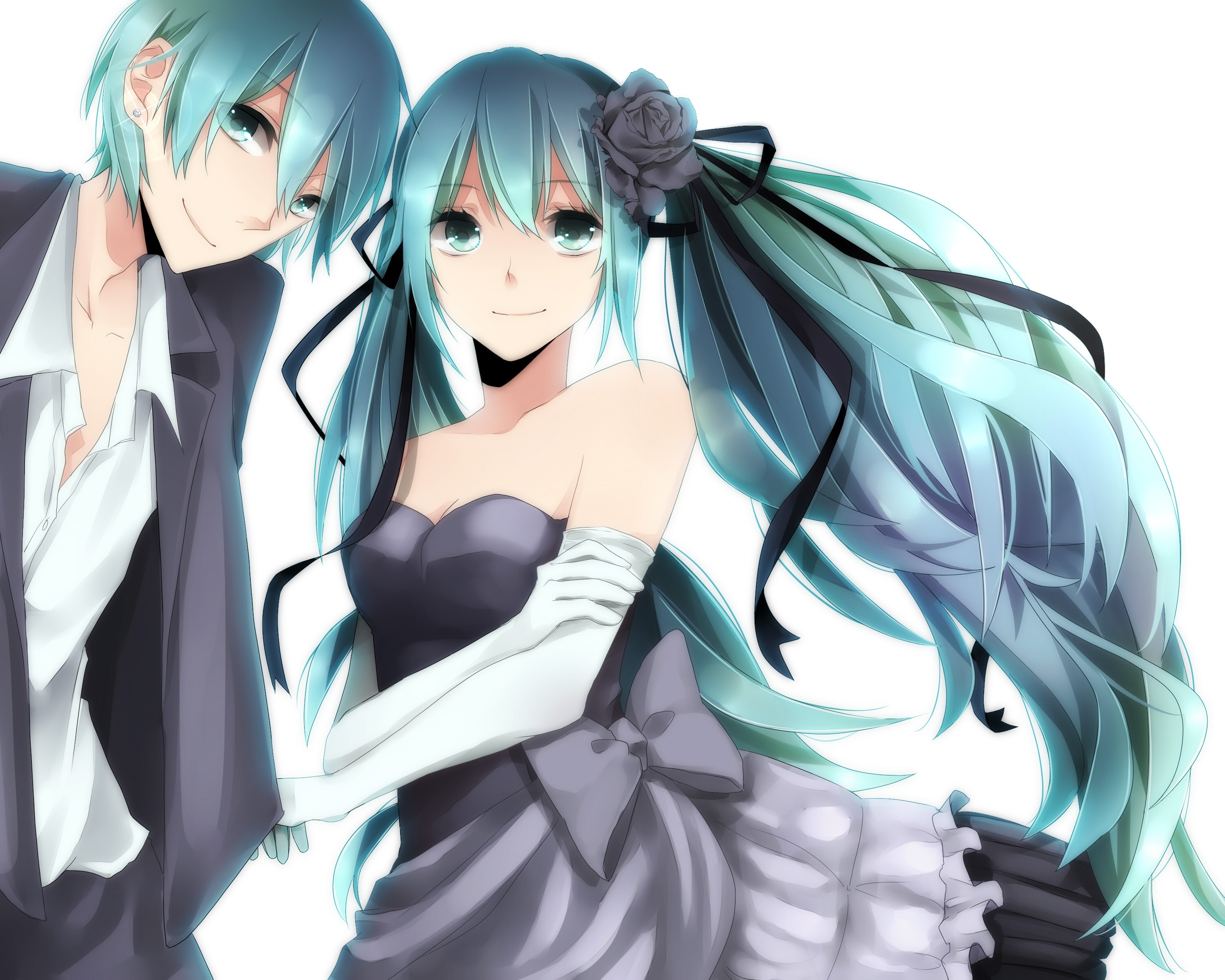 vocaloid, hatsune miku, hatsune mikuo