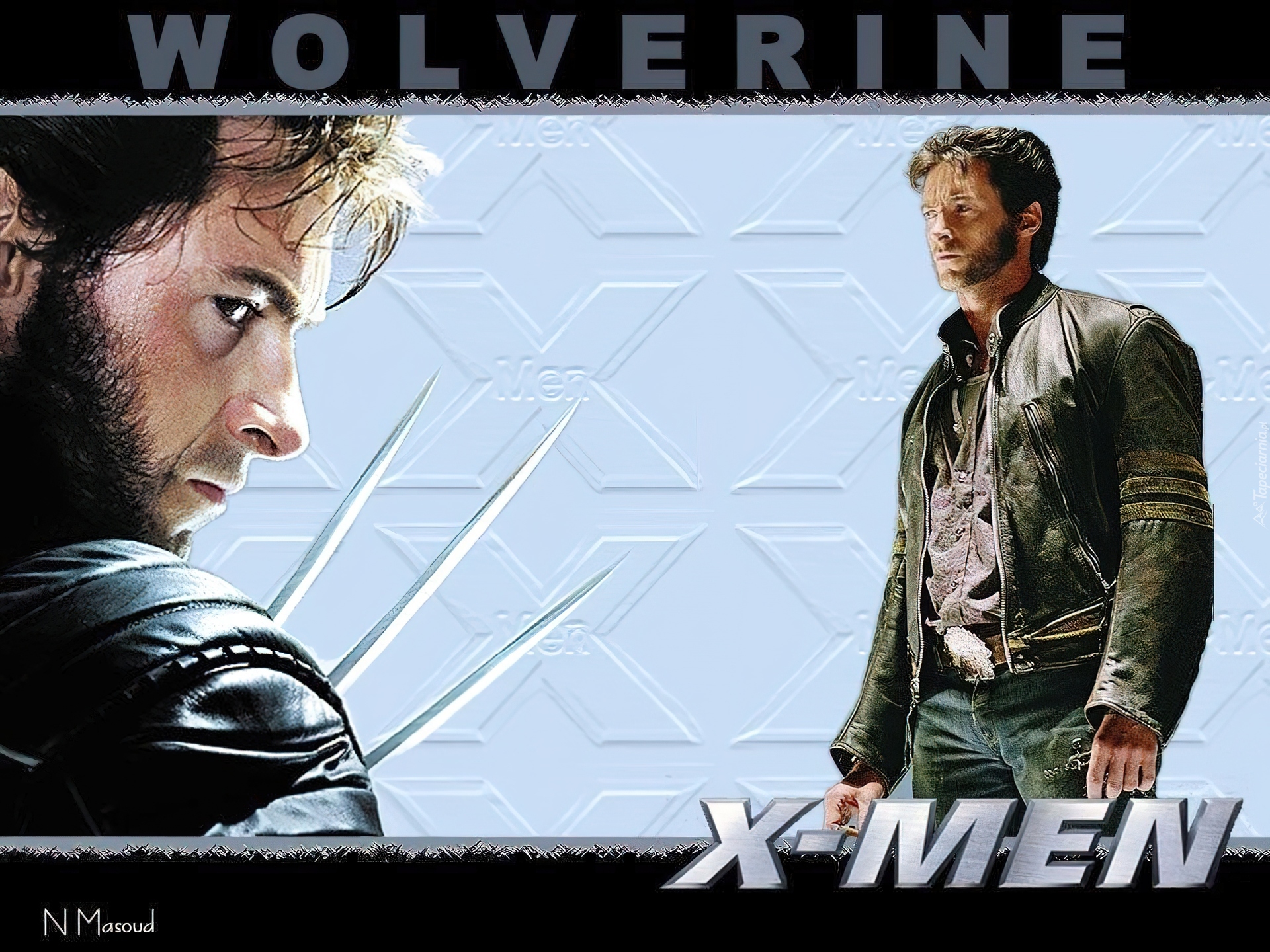 Hugh Jackman,x-men, profil twarzy