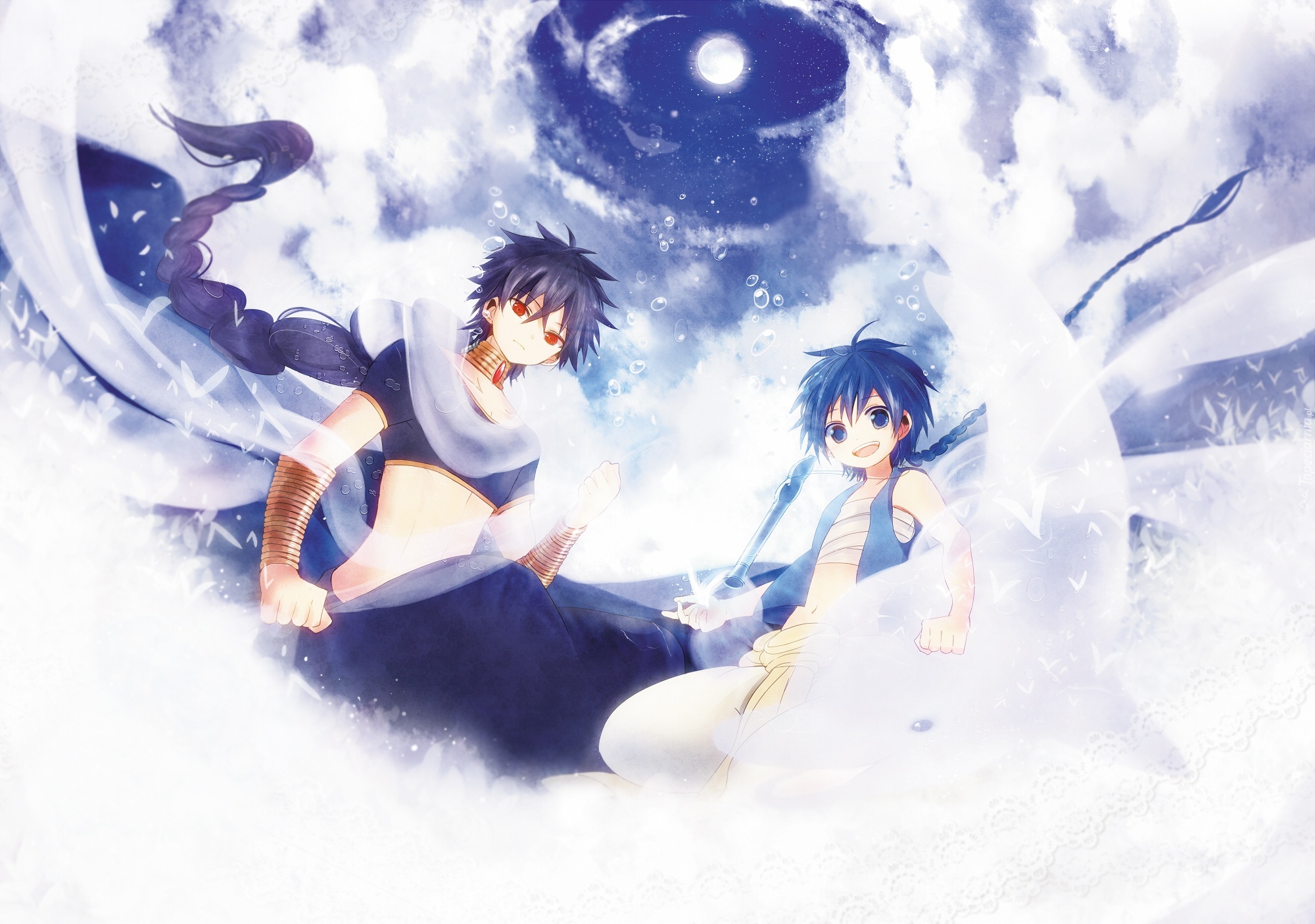 Magi, Aladin, Judal, anime