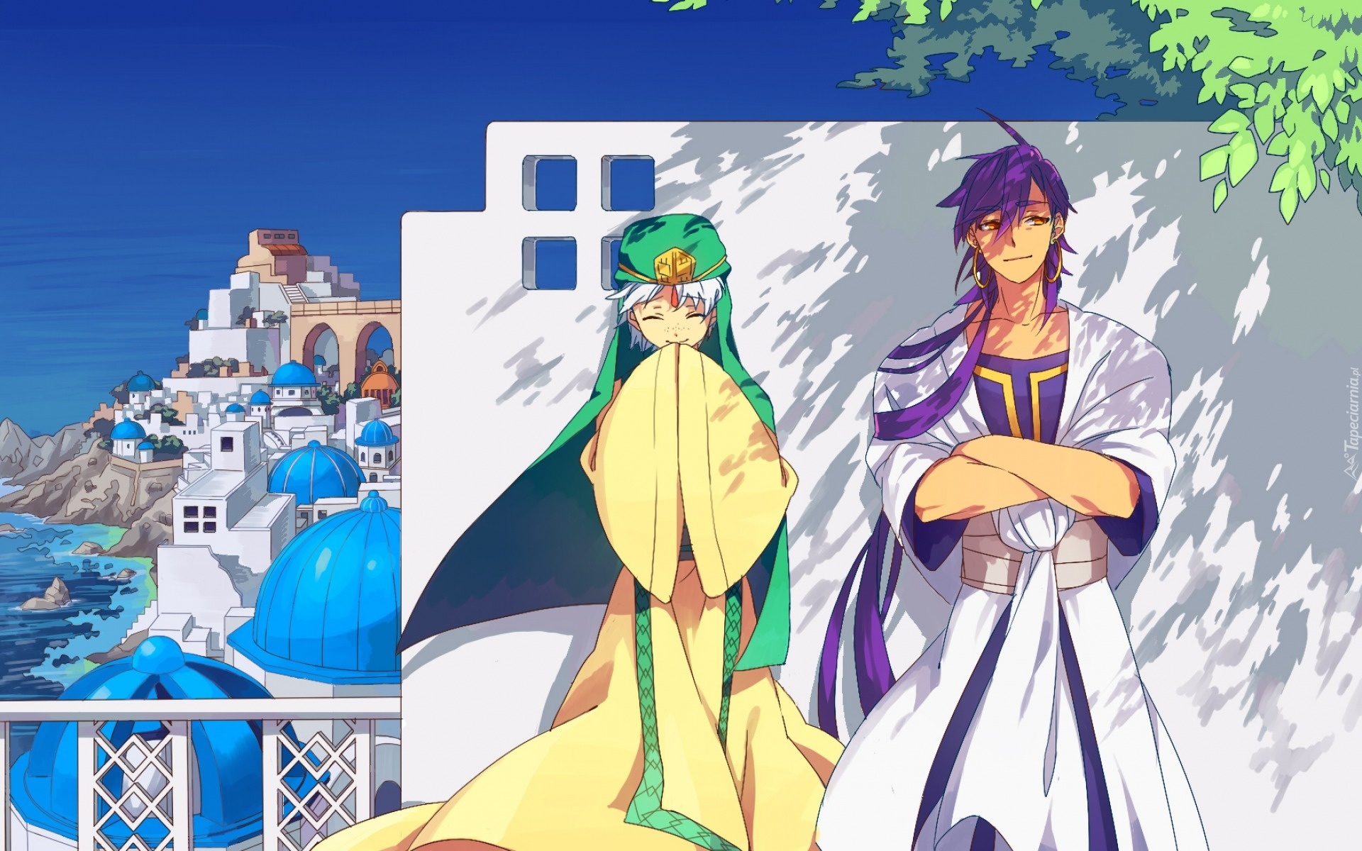 Magi, Jafar, Sinbad, anime