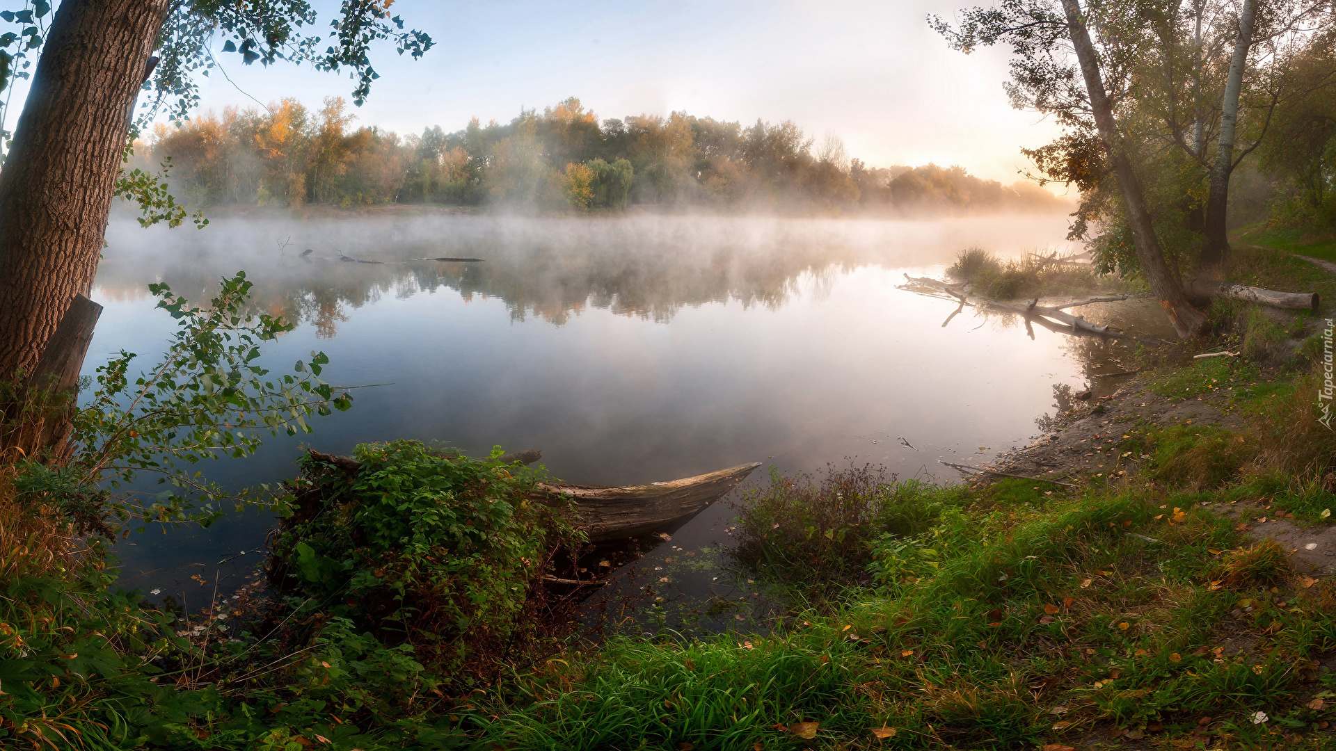 Jezioro, Mgła