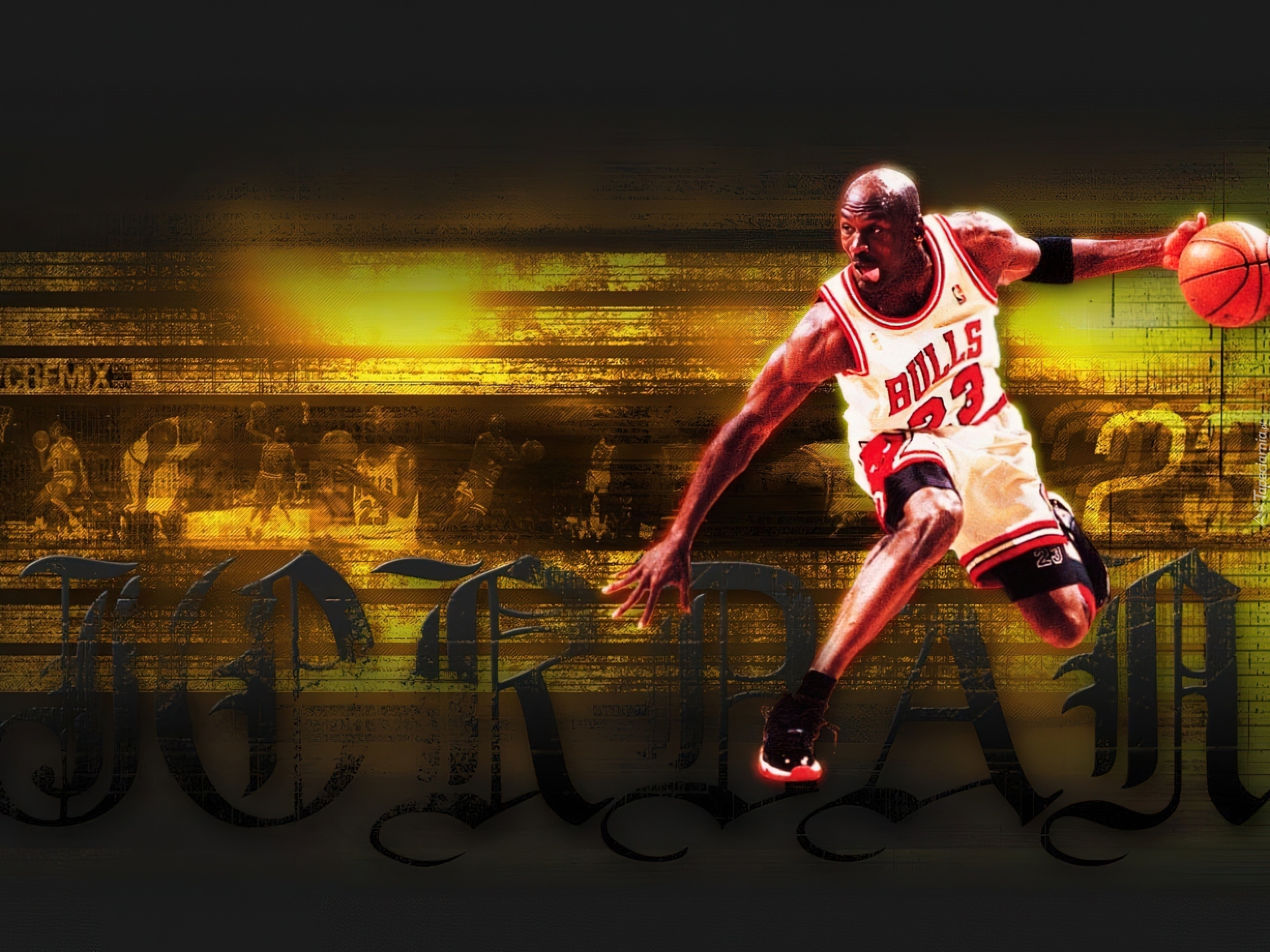 Koszykówka,koszykarz,Bulls, Michael Jordan
