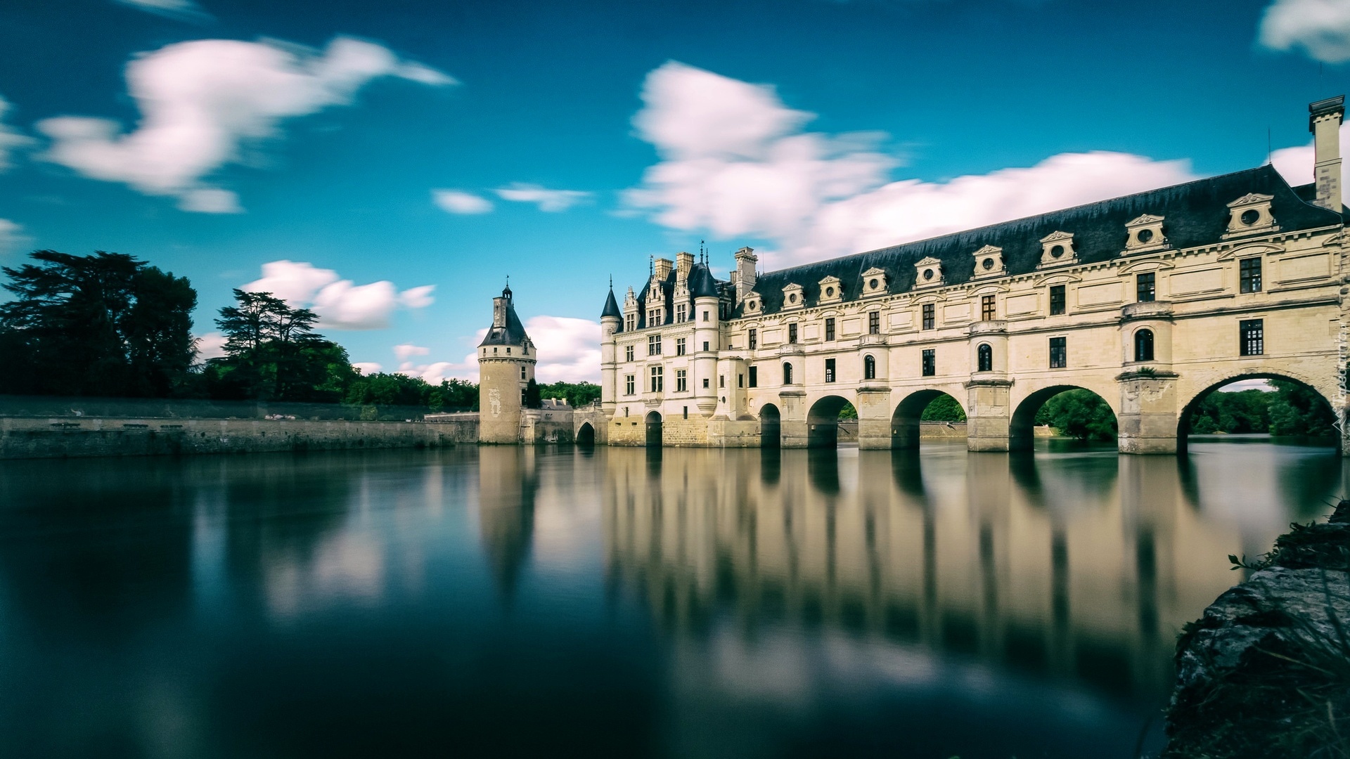 Francja, Zamek Chenonceau, Rzeka Loara