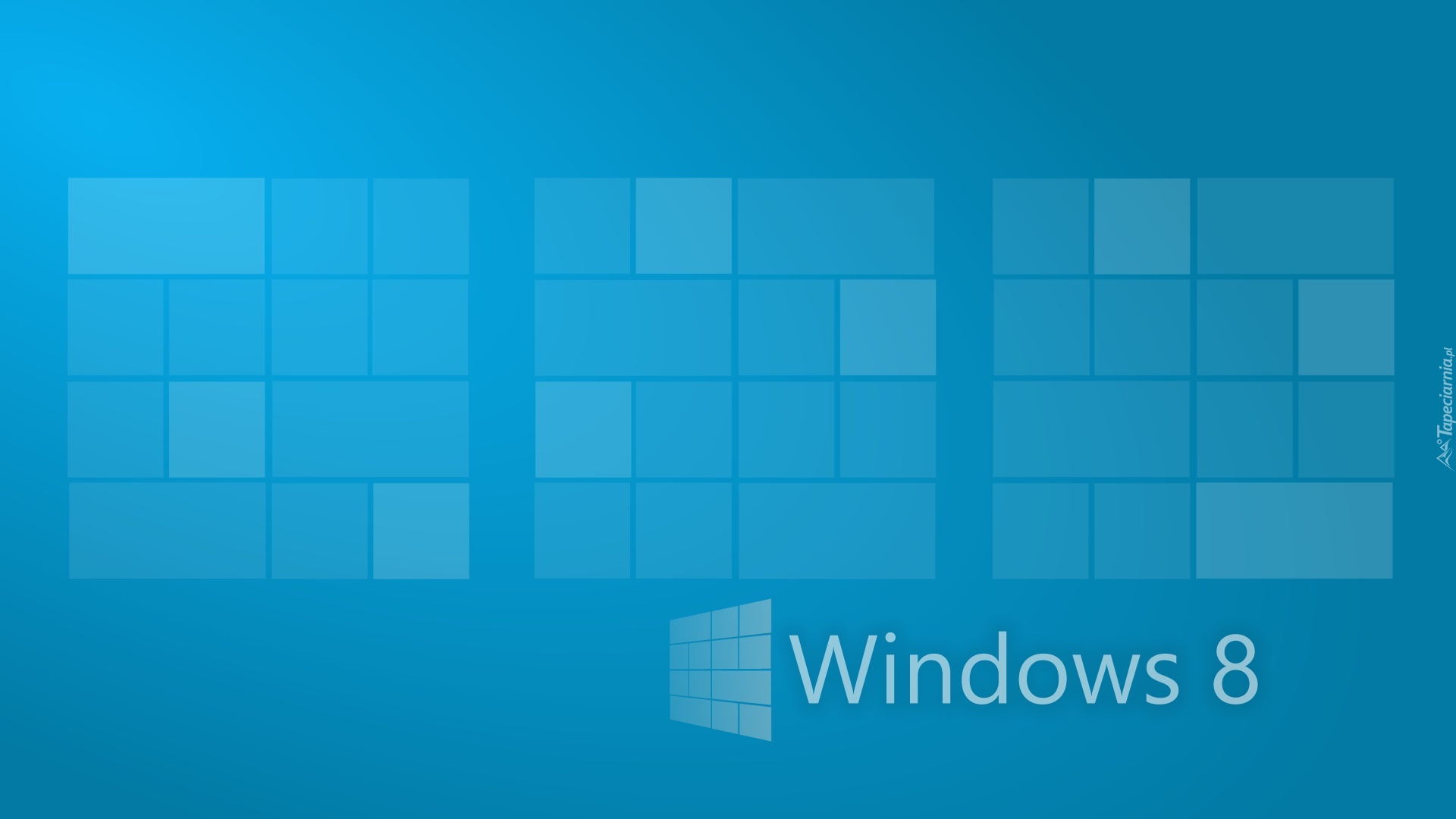 Windows, Eight, Niebieski