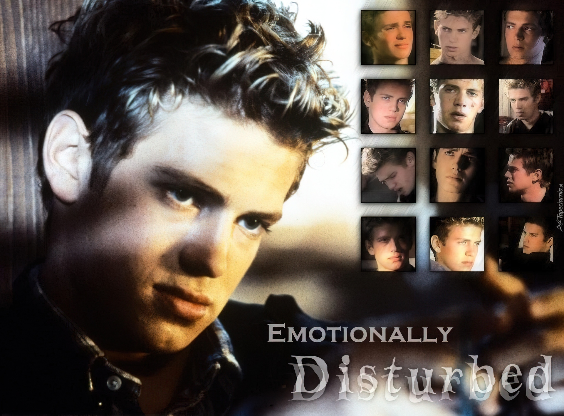 Hayden Christensen,emotionally disturbed niebieskie oczy