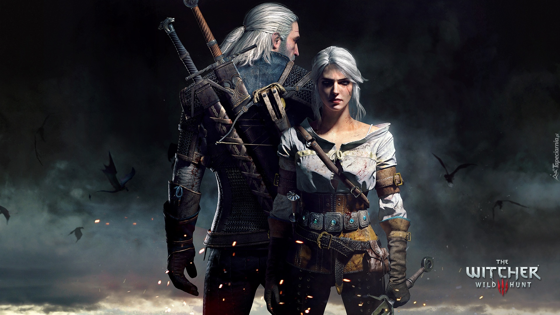 Wiedźmin, Dziki Gon, Geralt, Ciri