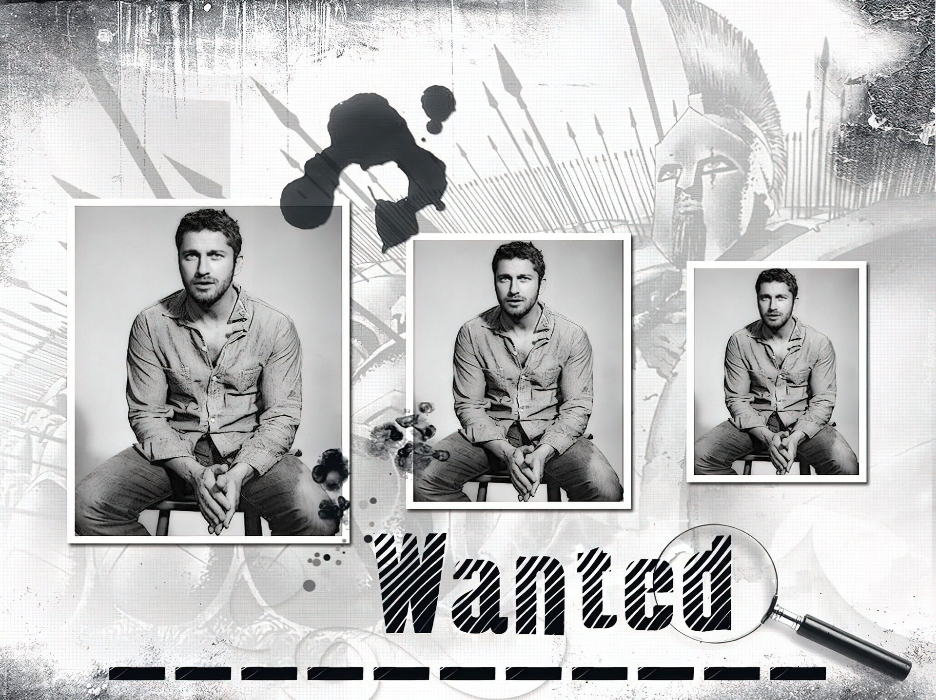 Gerard Butler,wanted, koszula