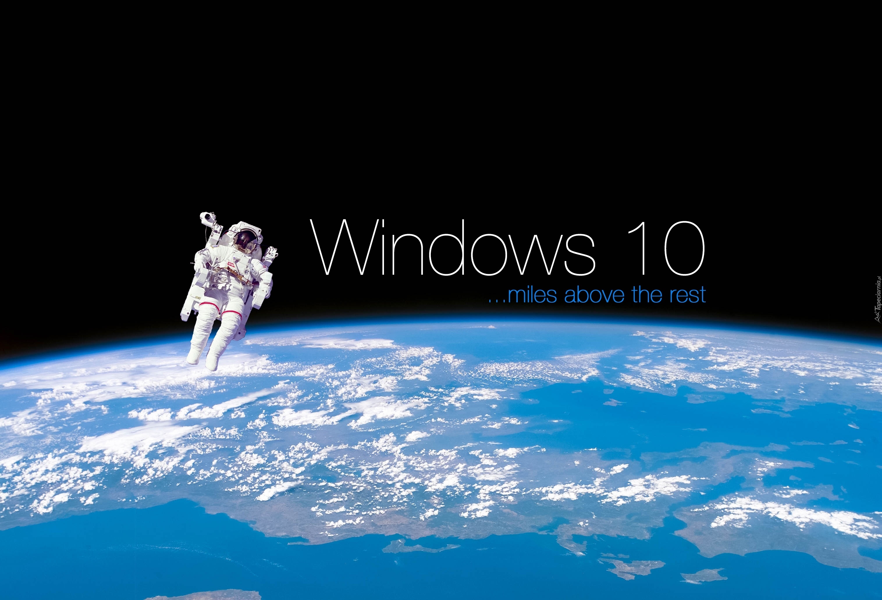 Windows 10, Kosmos, Ziemia, Kosmonauta