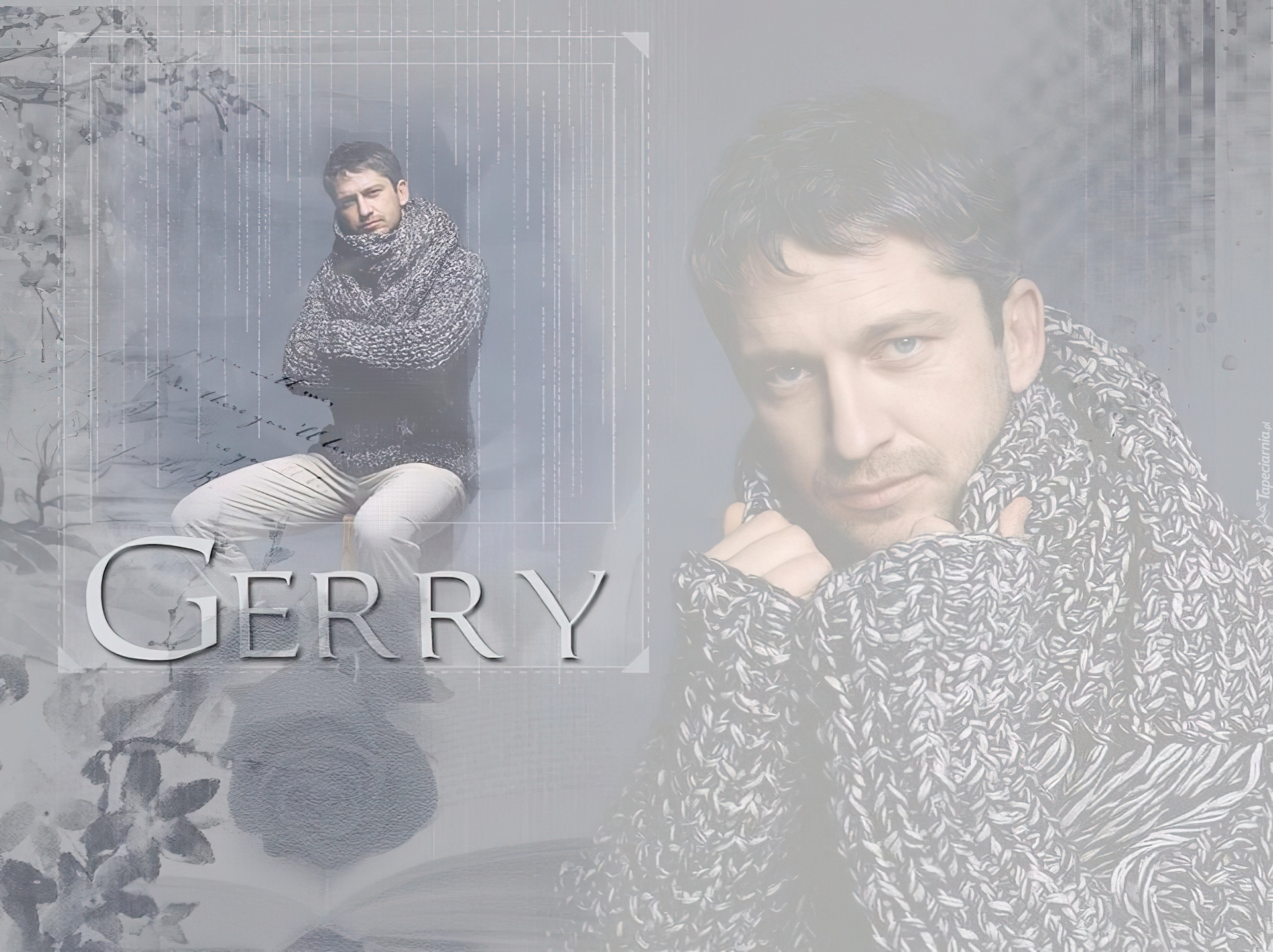 Gerard Butler,sweter