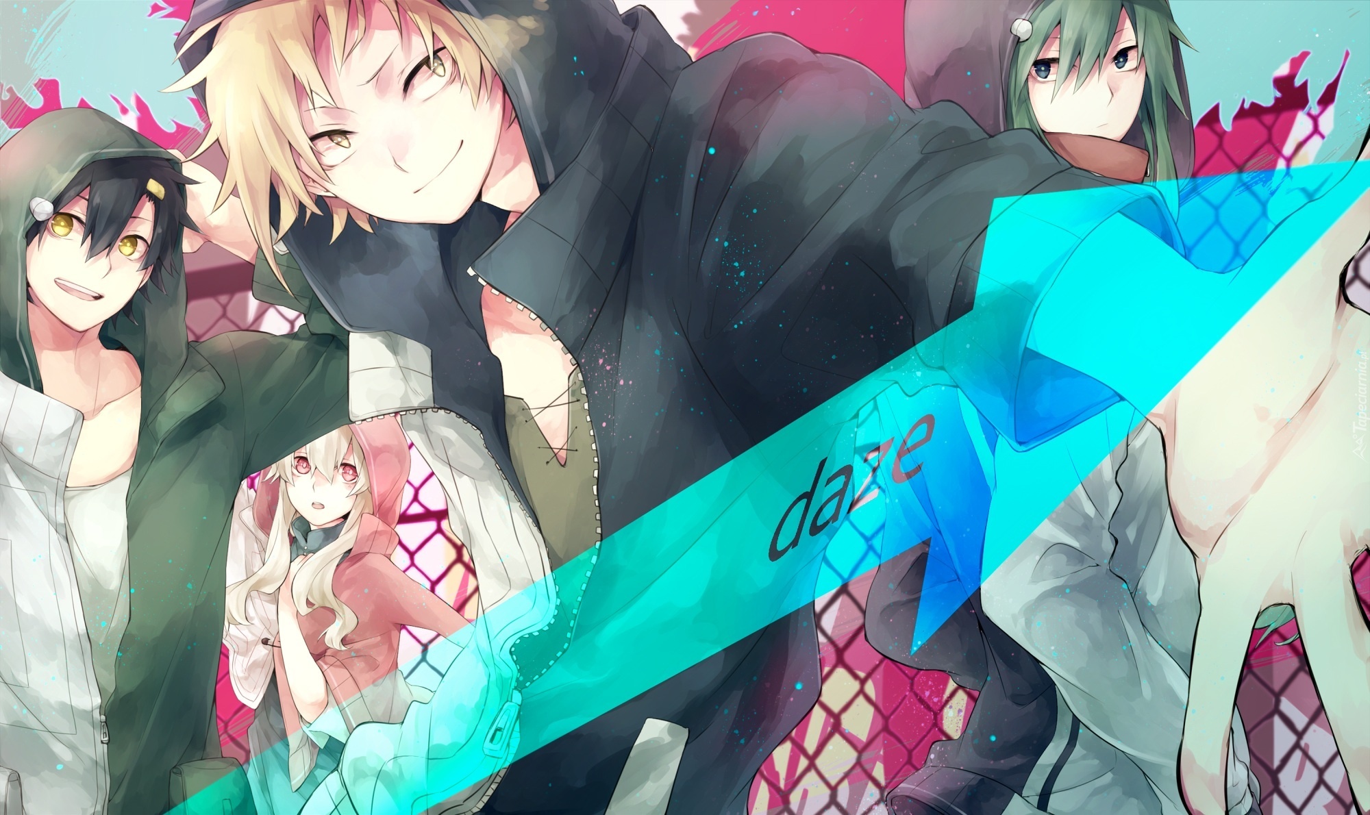 Kagerou Project, Tsubomi Kido, Kano Shuuya, Kousuke Seto, Kozakura Mary