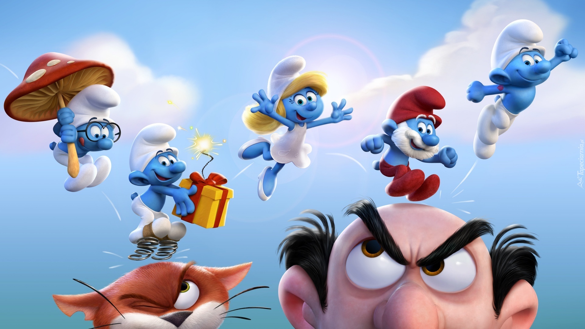 Bajka, Smerfy, The Smurfs