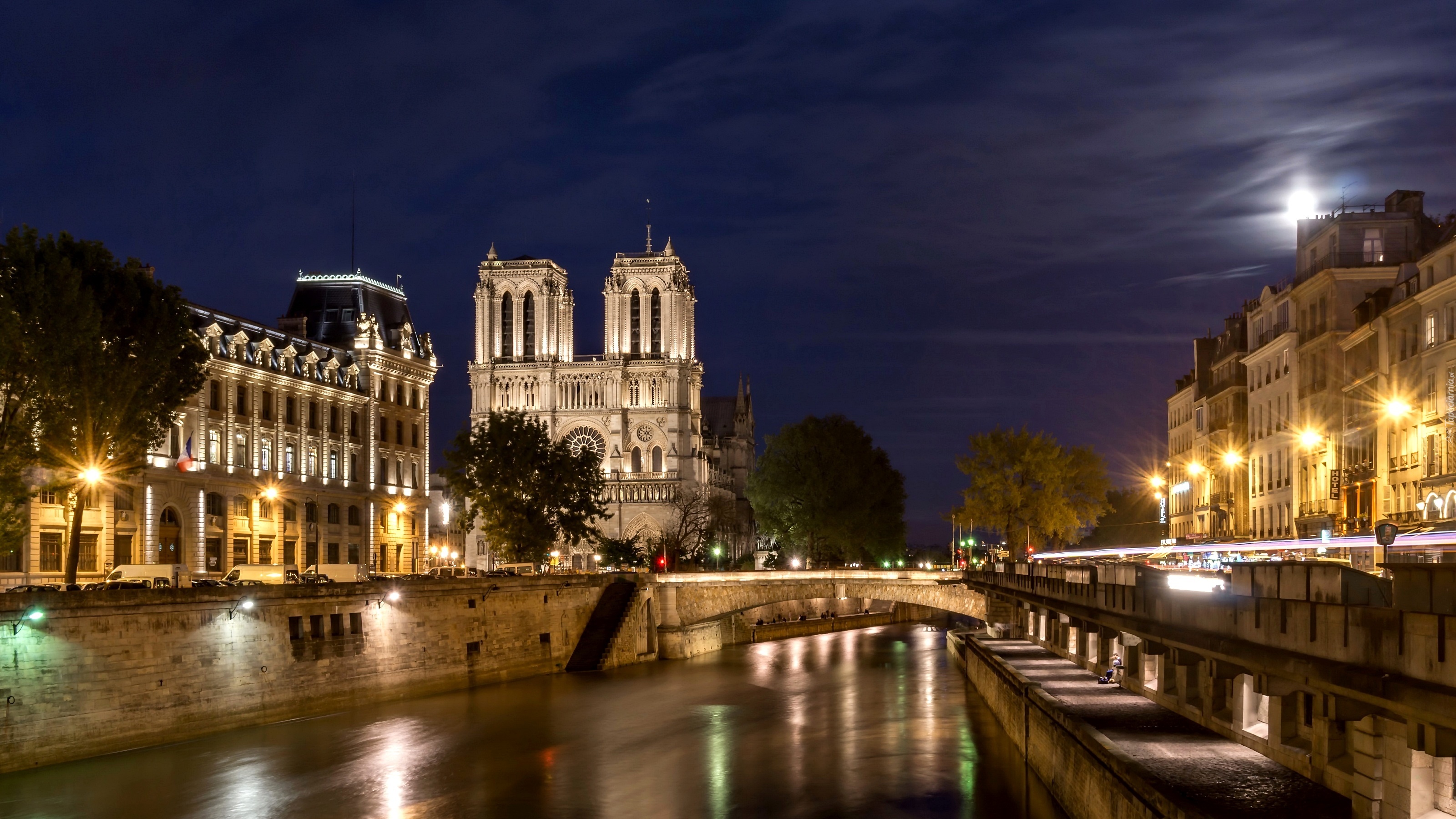 Paryż, Francja, Notre Dame