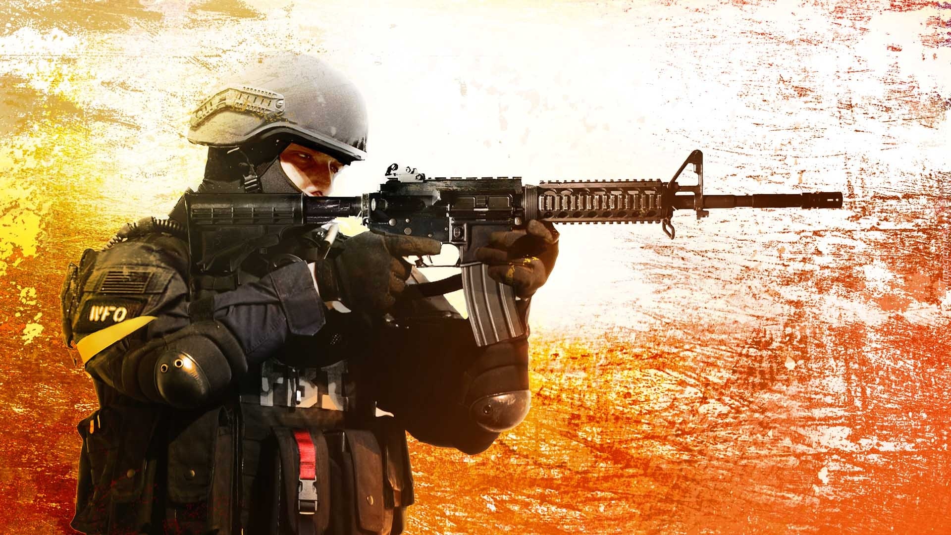 Counter Strike, Żołnierz, Karabin