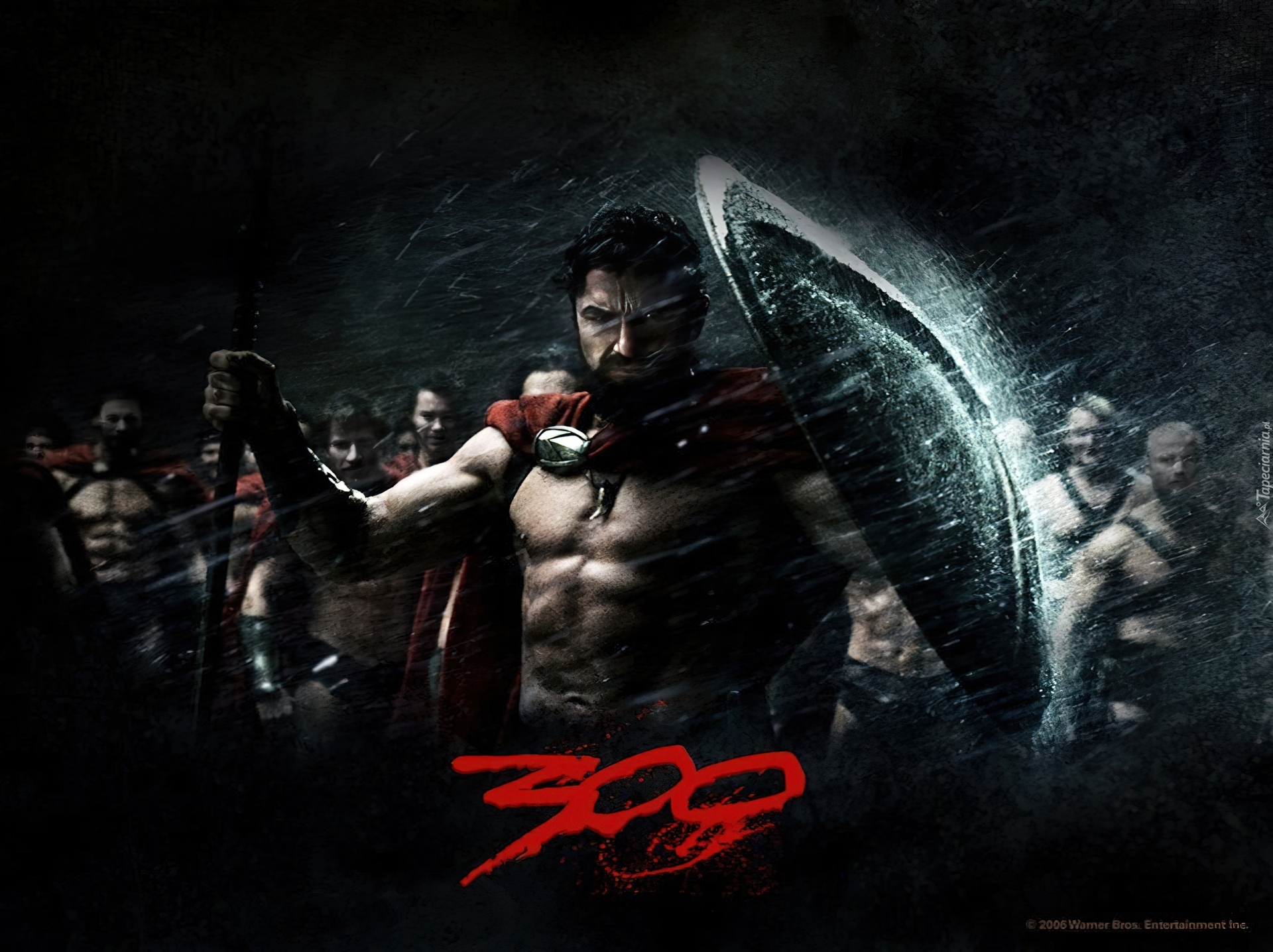 Gerard Butler,300, tarcza