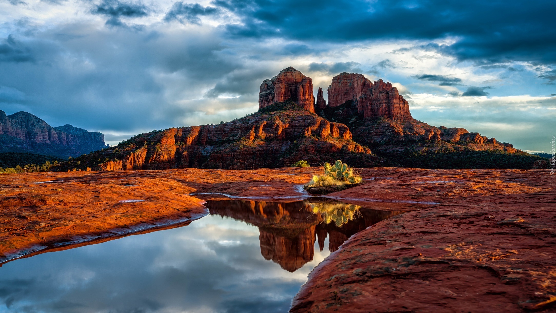 Sedona, Arizona, Góry, Skały, Pustynia