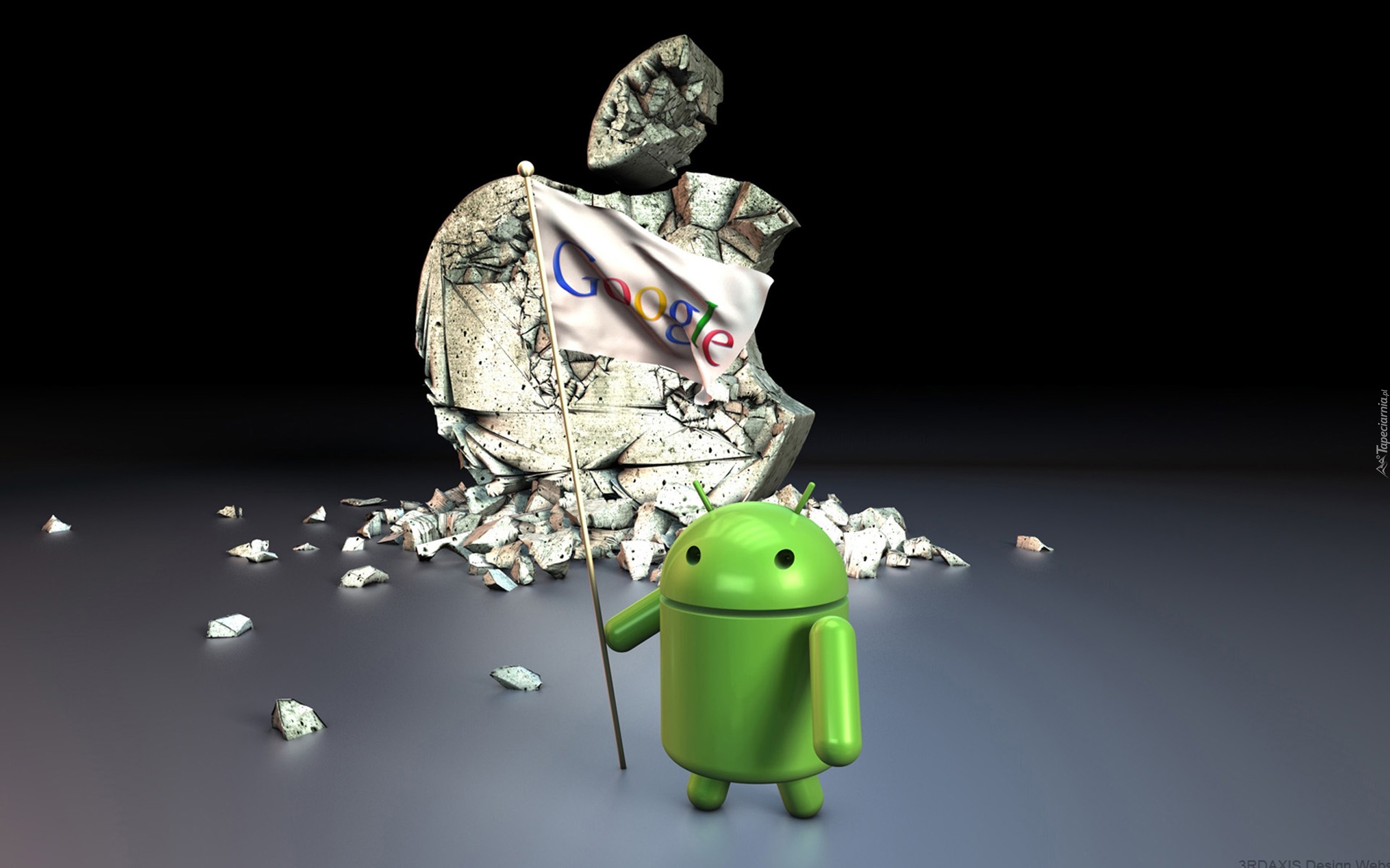 Android, Apple, 3D