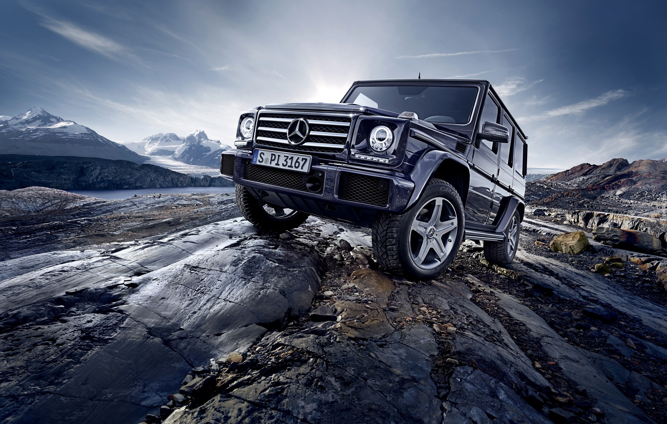 Mercedes, Benz, G- Class, Skały