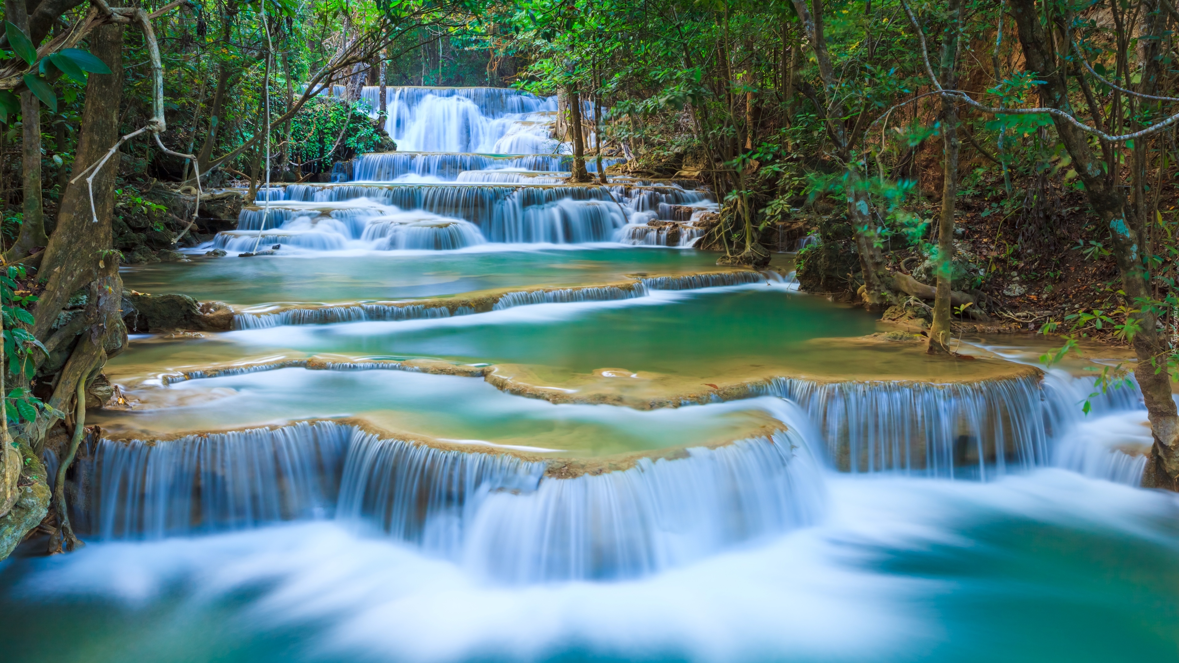 Wodospad, Kanchanaburi