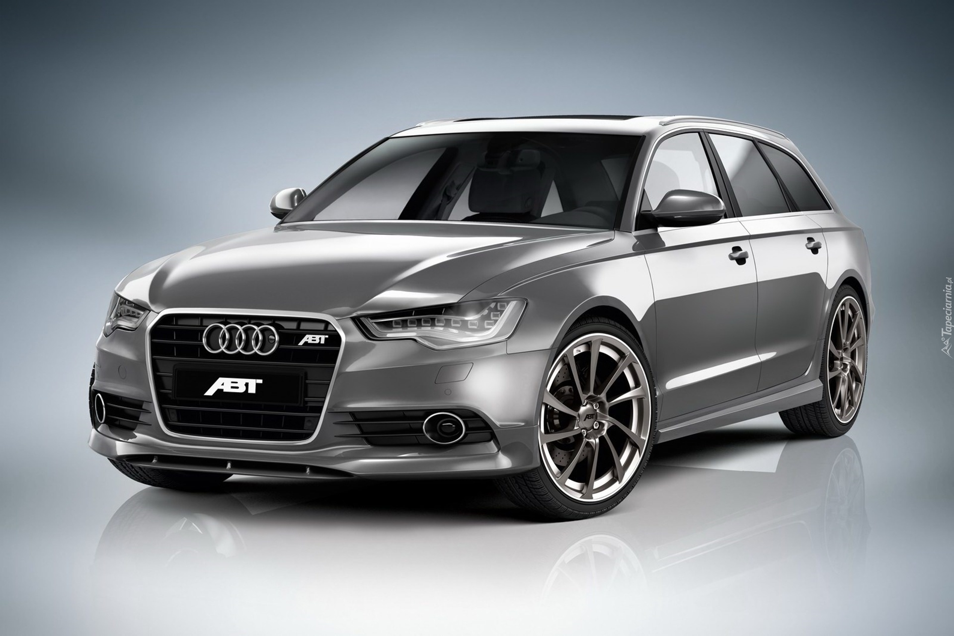 Srebrne, Audi, A6, ABT