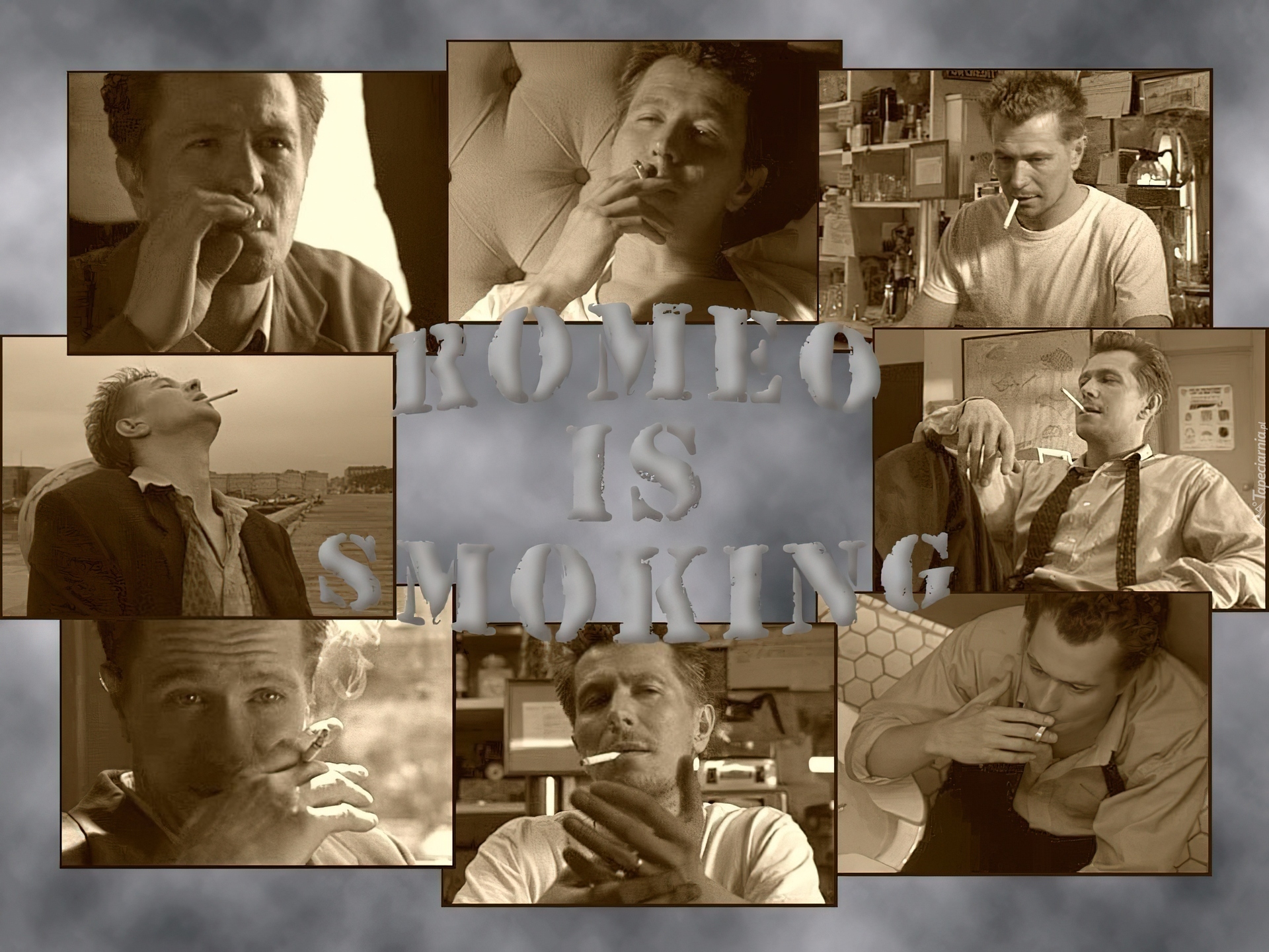 Gary Oldman,romeo is smoking, papieros