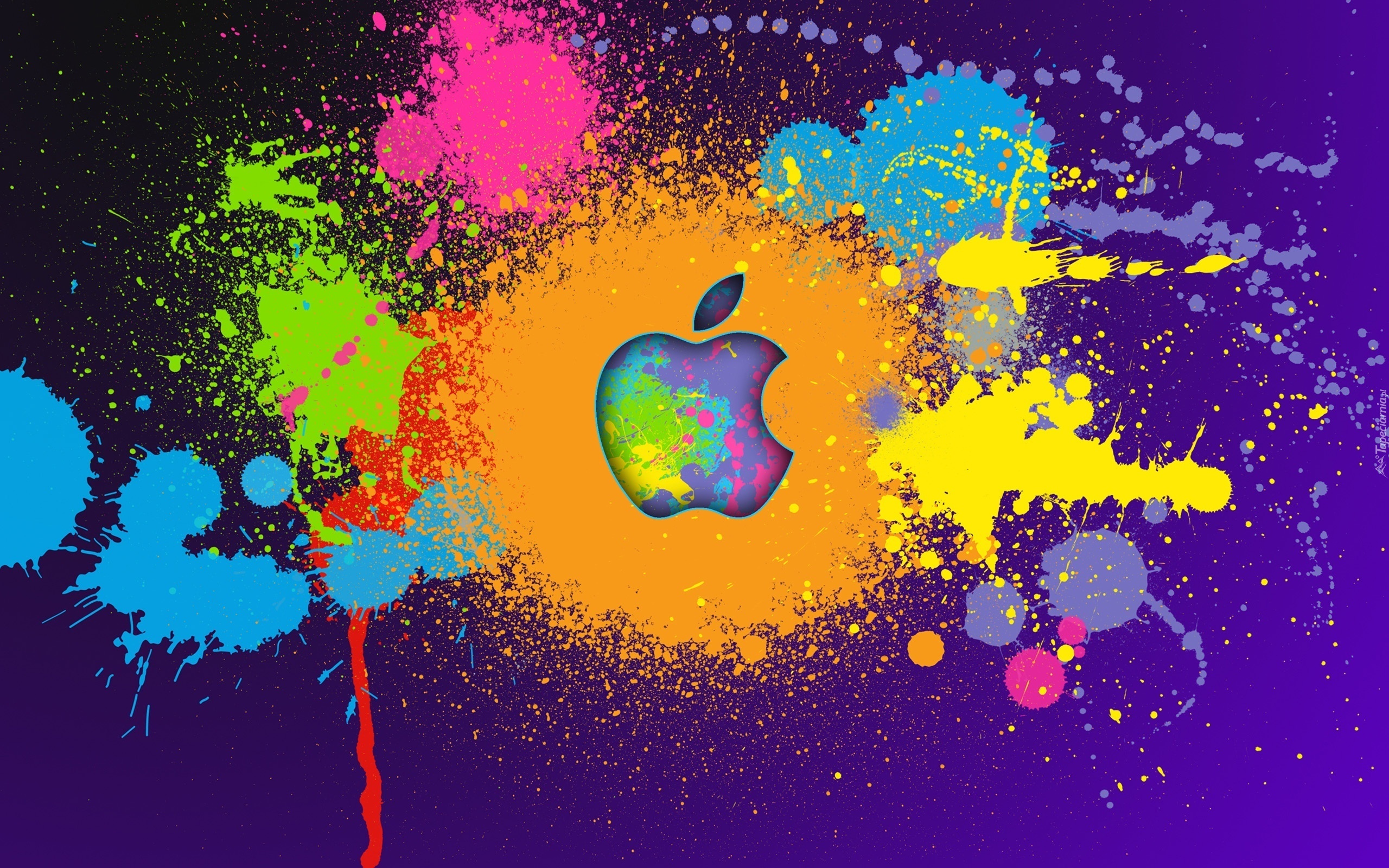 Logo, Apple, Graffiti