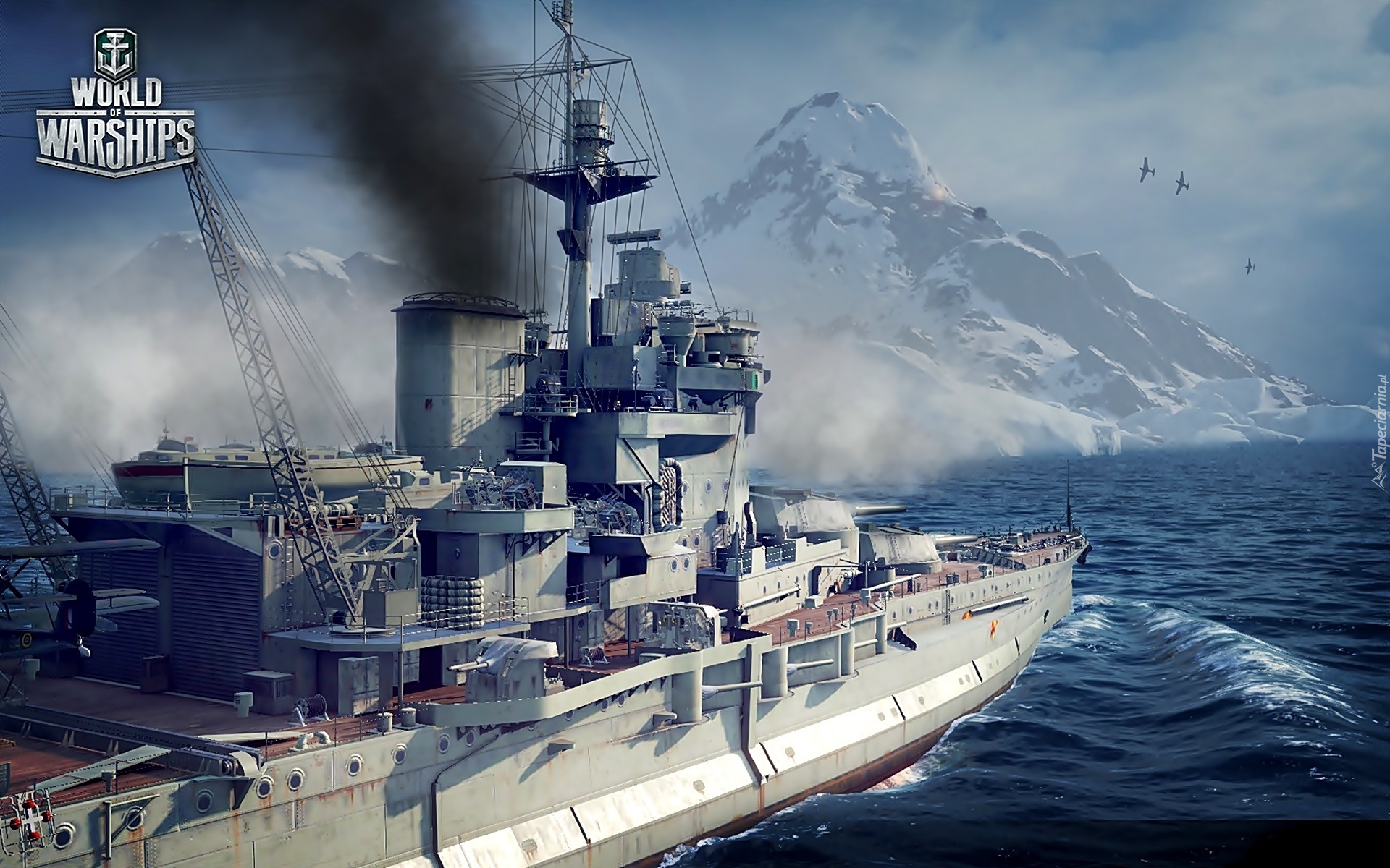 World Of Warships, Morze, Statek