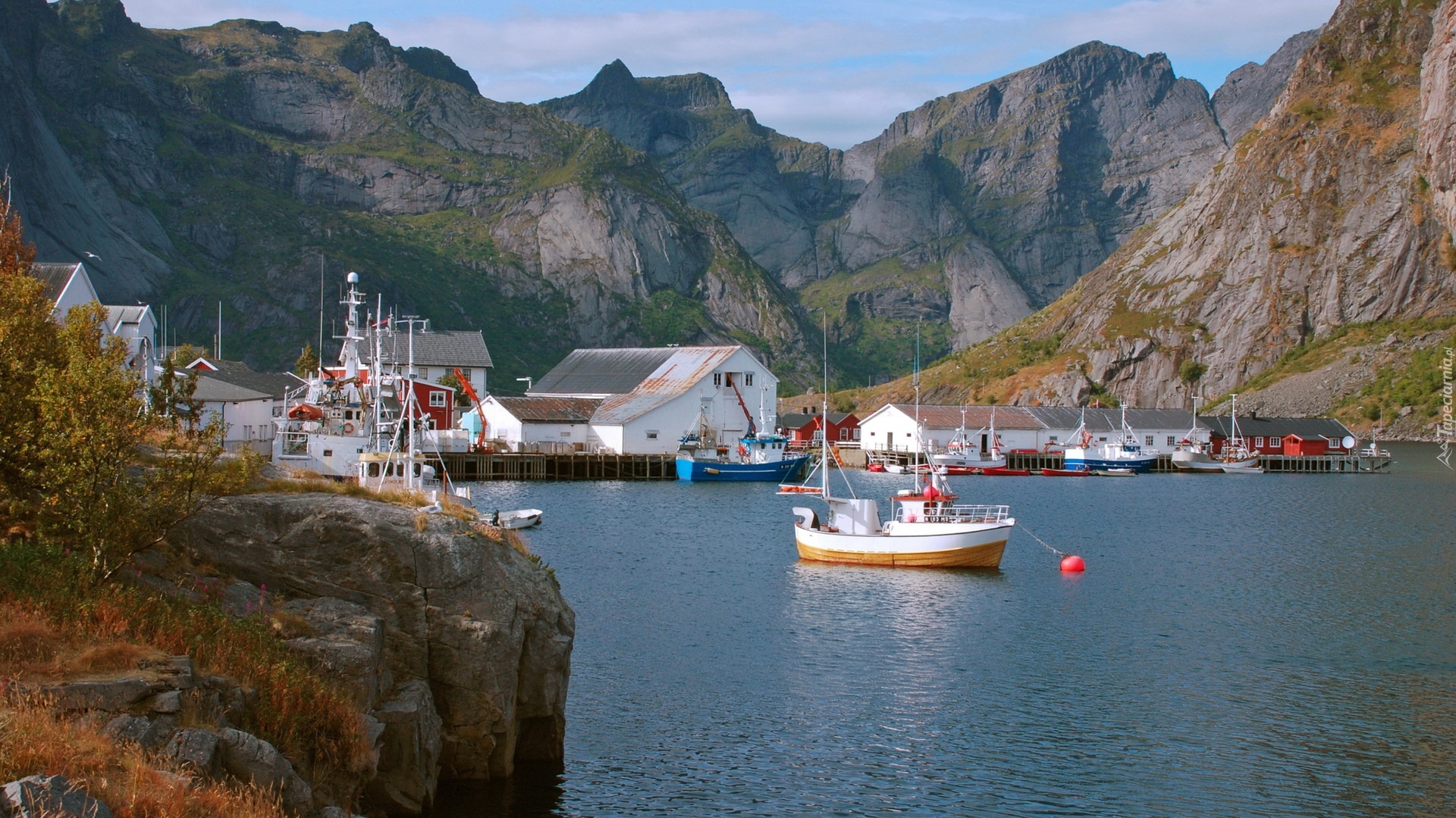 Port, Góry, Statki