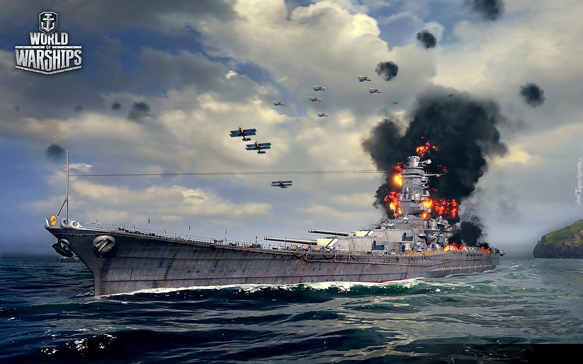 World Of Warships, Statek, Wojenny, Morze