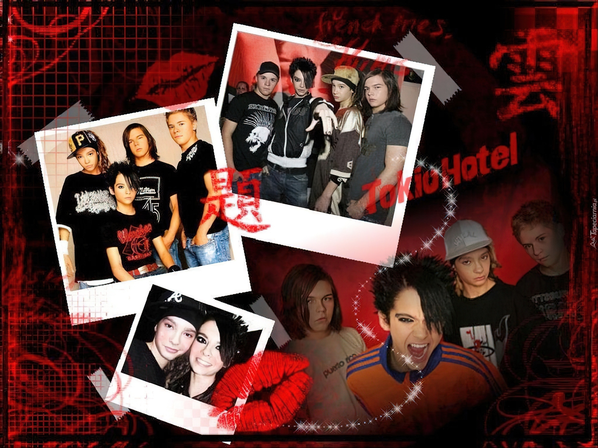 Tokio Hotel,zdjęcia zespołu