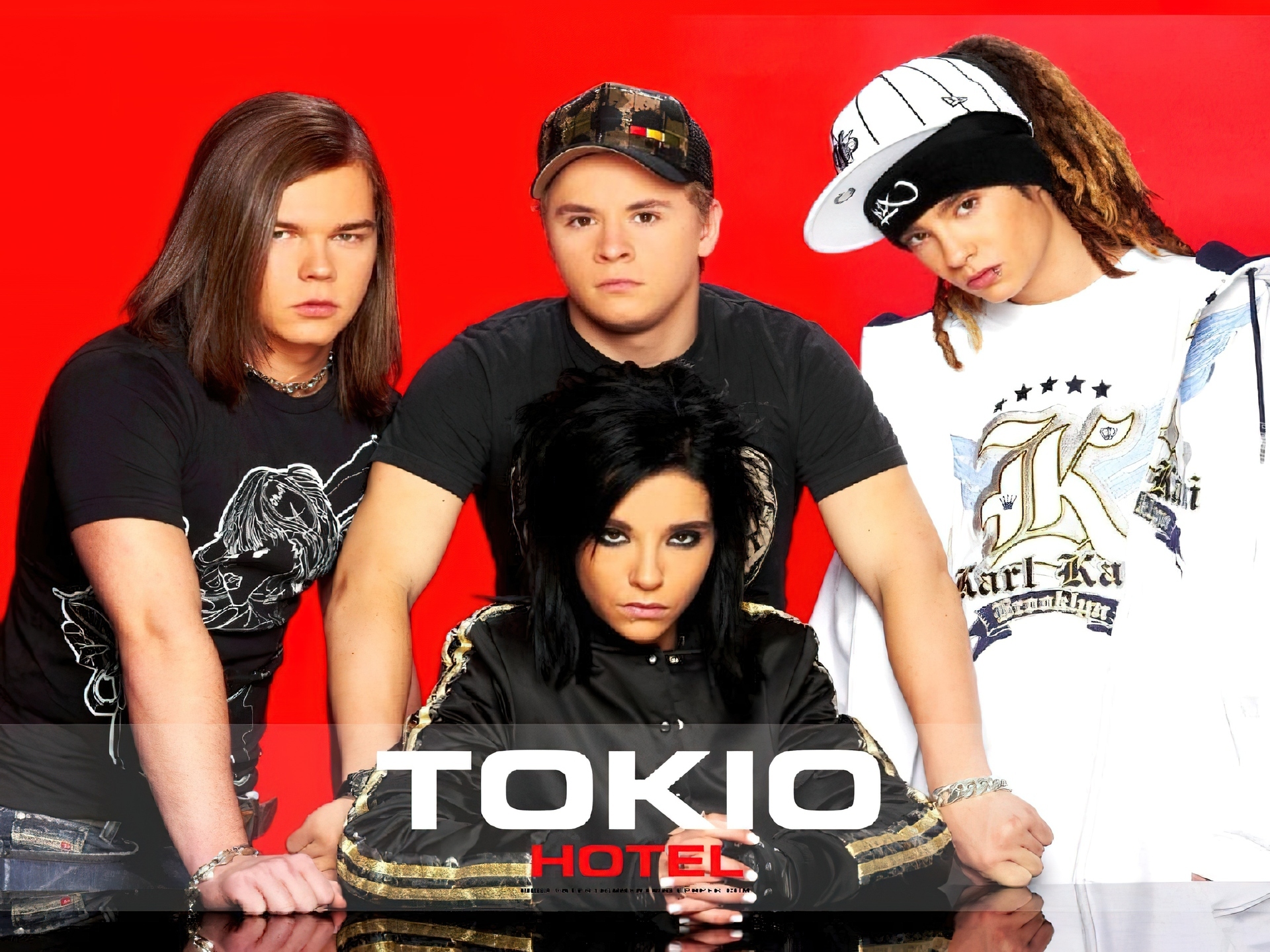Tokio Hotel,zespół , czapeczka