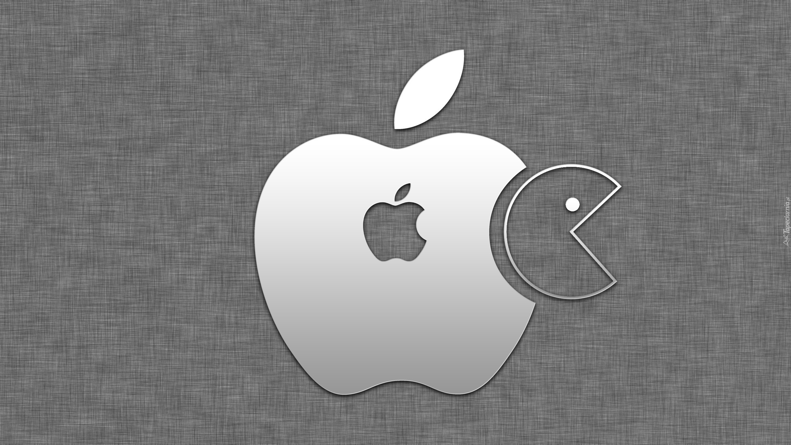 Logo, Apple, Pacman