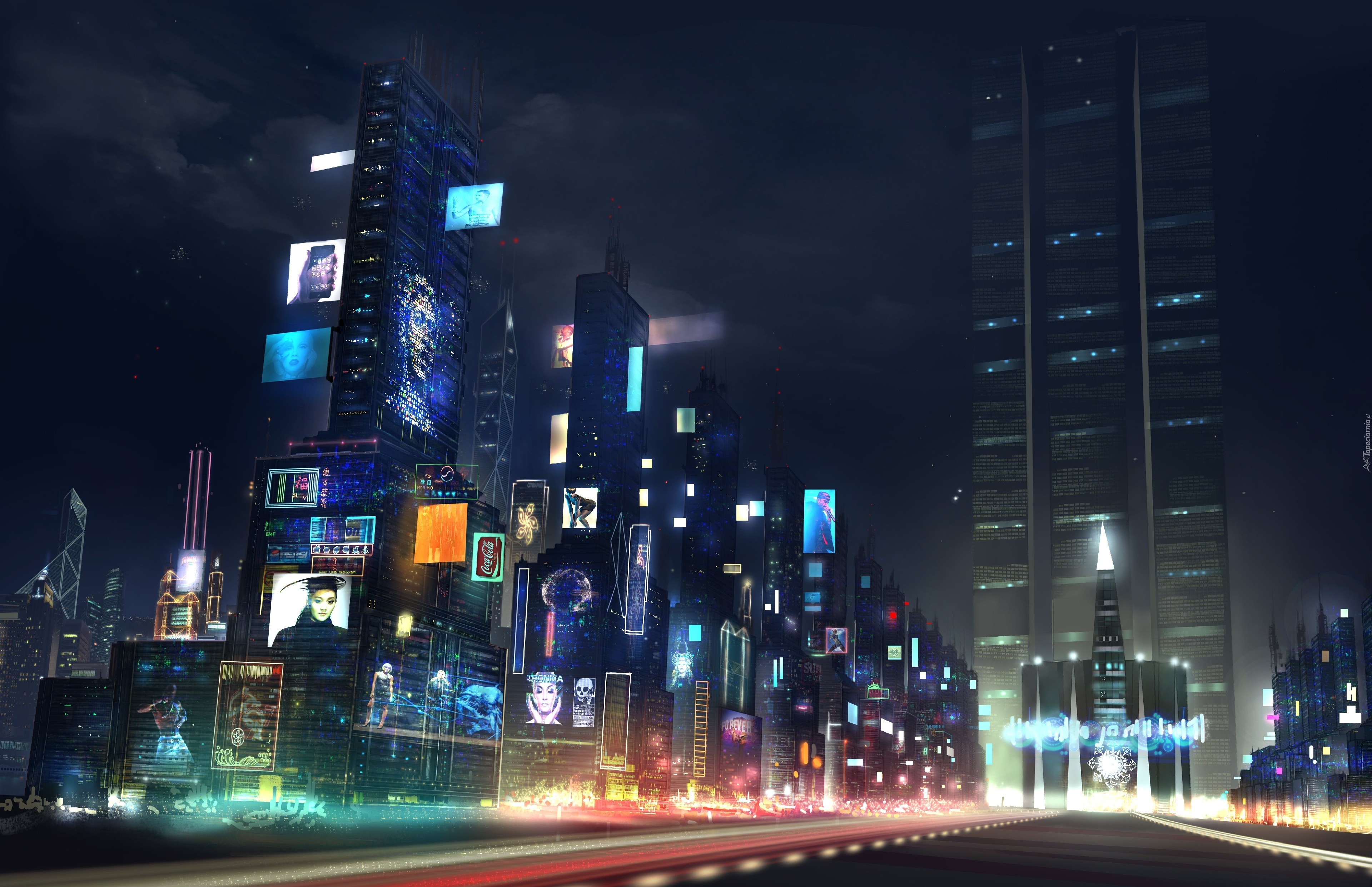Nowy Jork, Miasto nocą